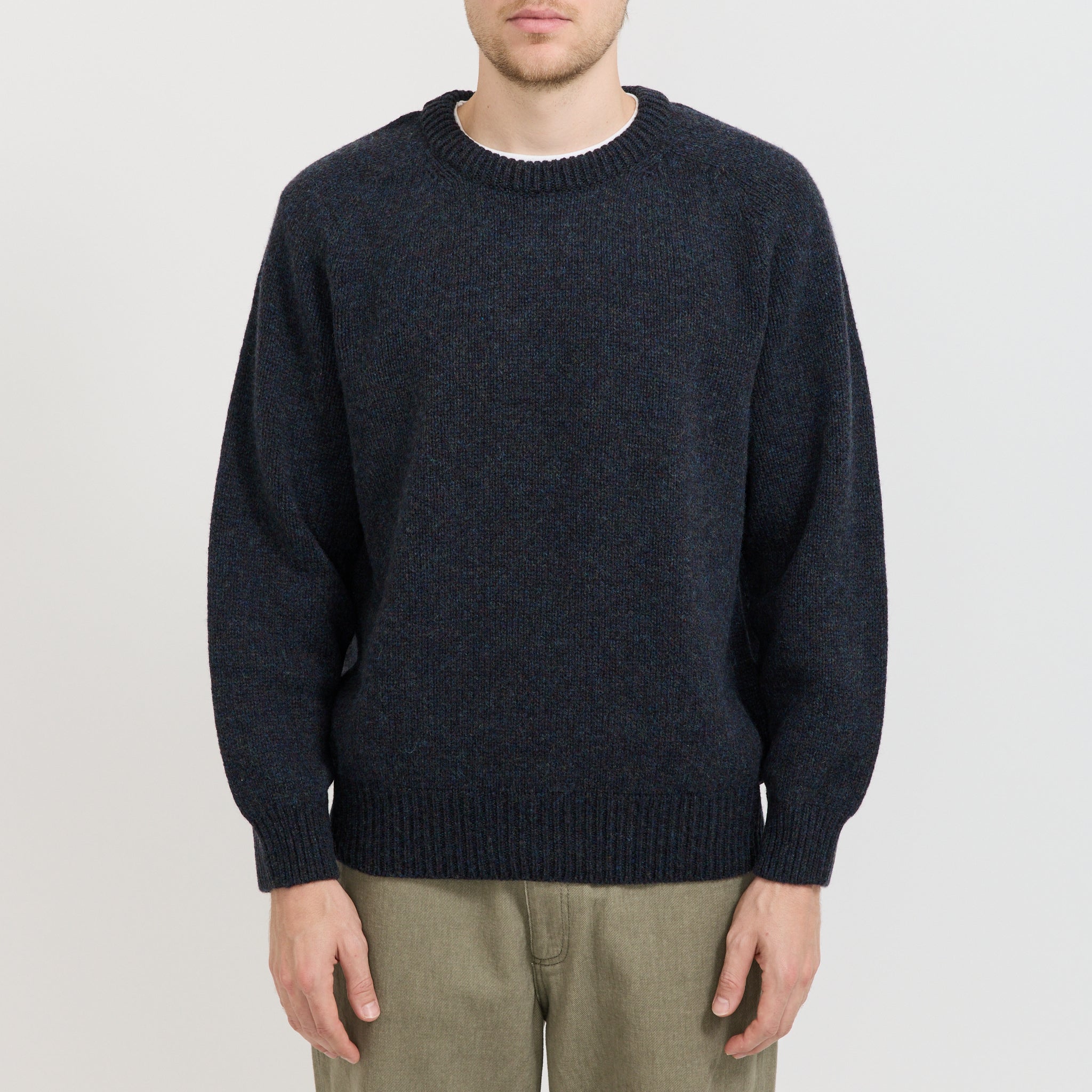 Howlin | Boxy Space Knit Pullover Storm | Maplestore