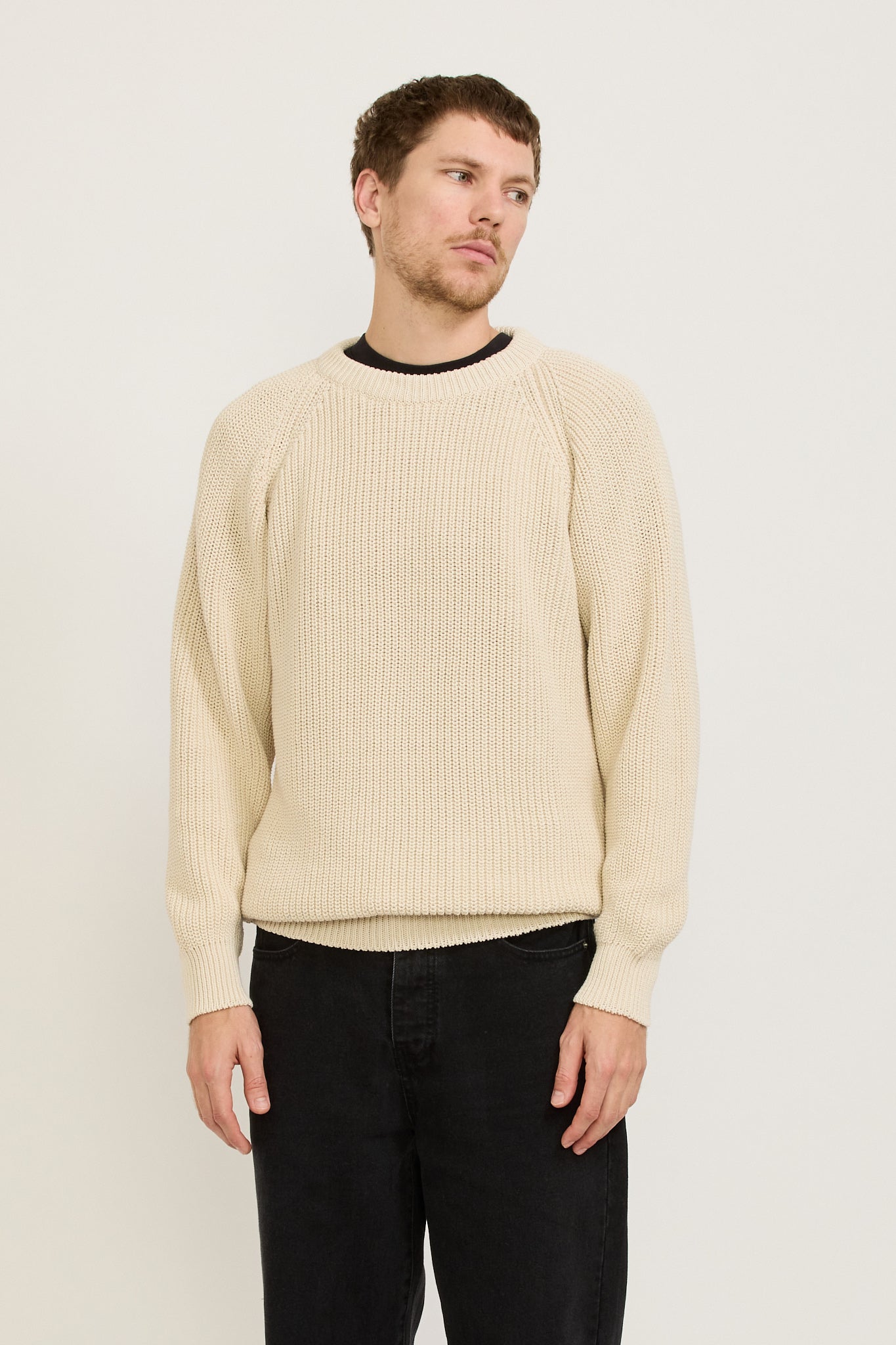 Howlin | Easy Knit Pullover Sand | Maplestore