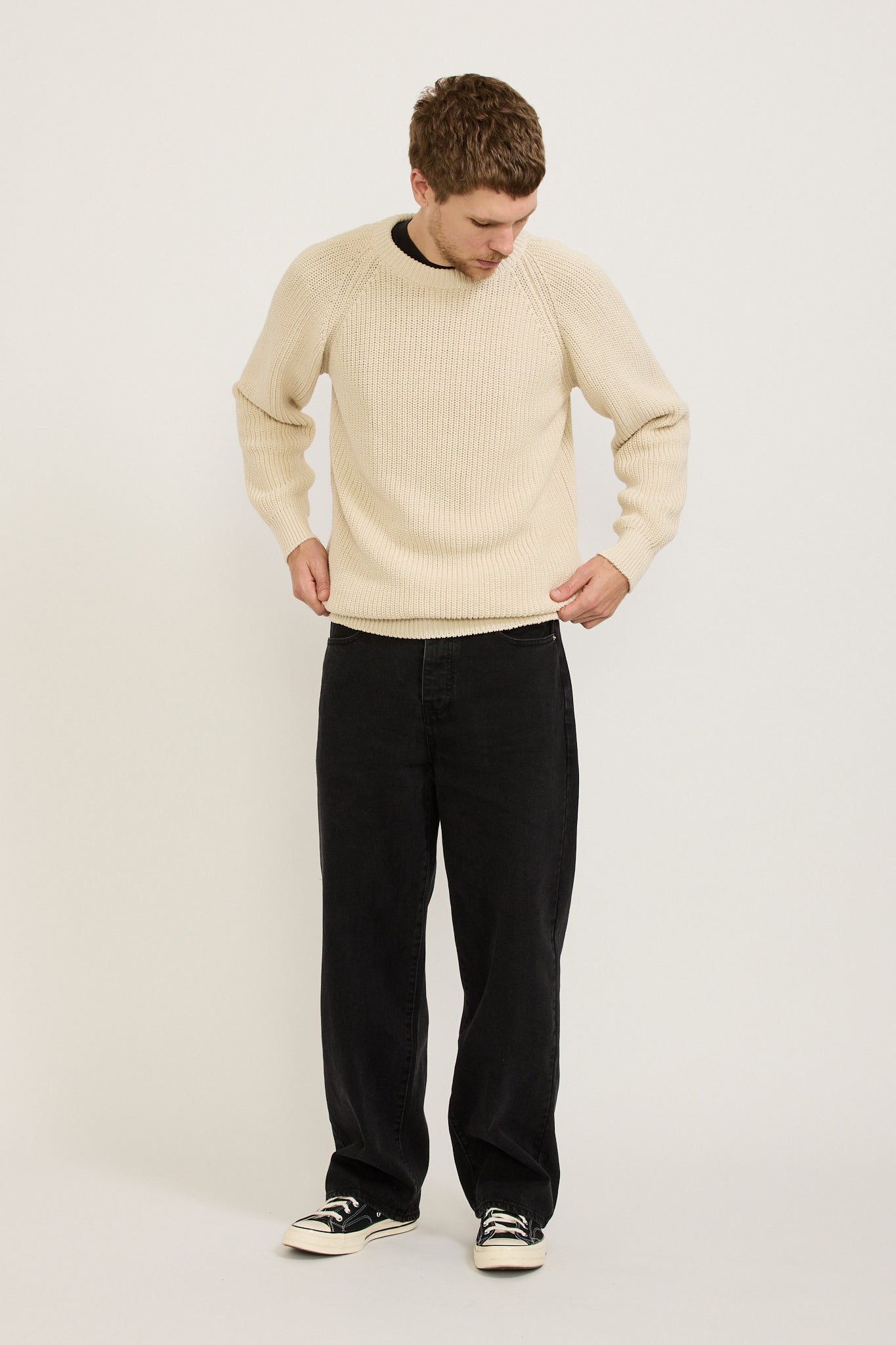 Howlin | Easy Knit Pullover Sand | Maplestore