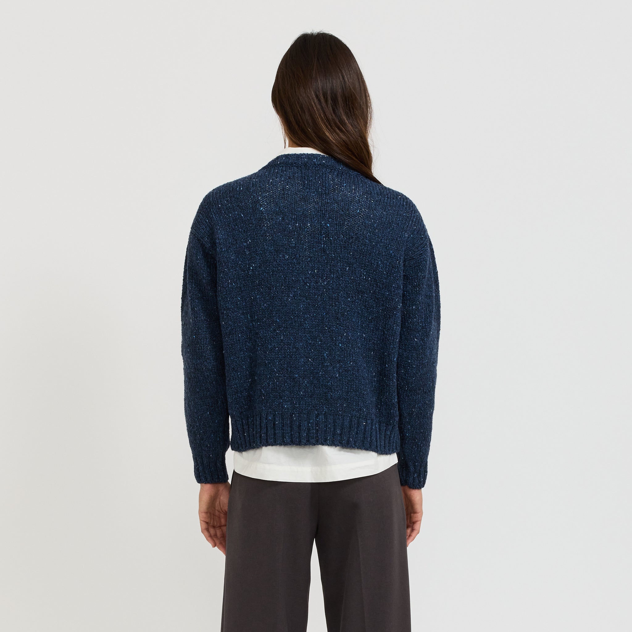 Flower Lover Pullover Blue