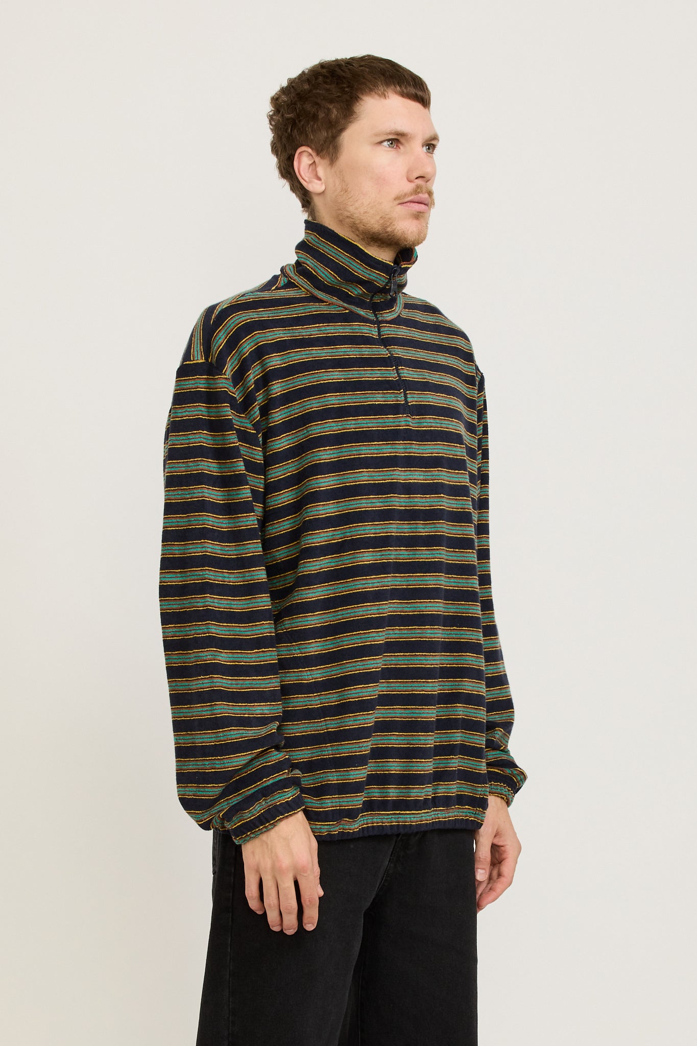 Howlin | Homer Hossa Striped Pullover Magic Navy | Maplestore