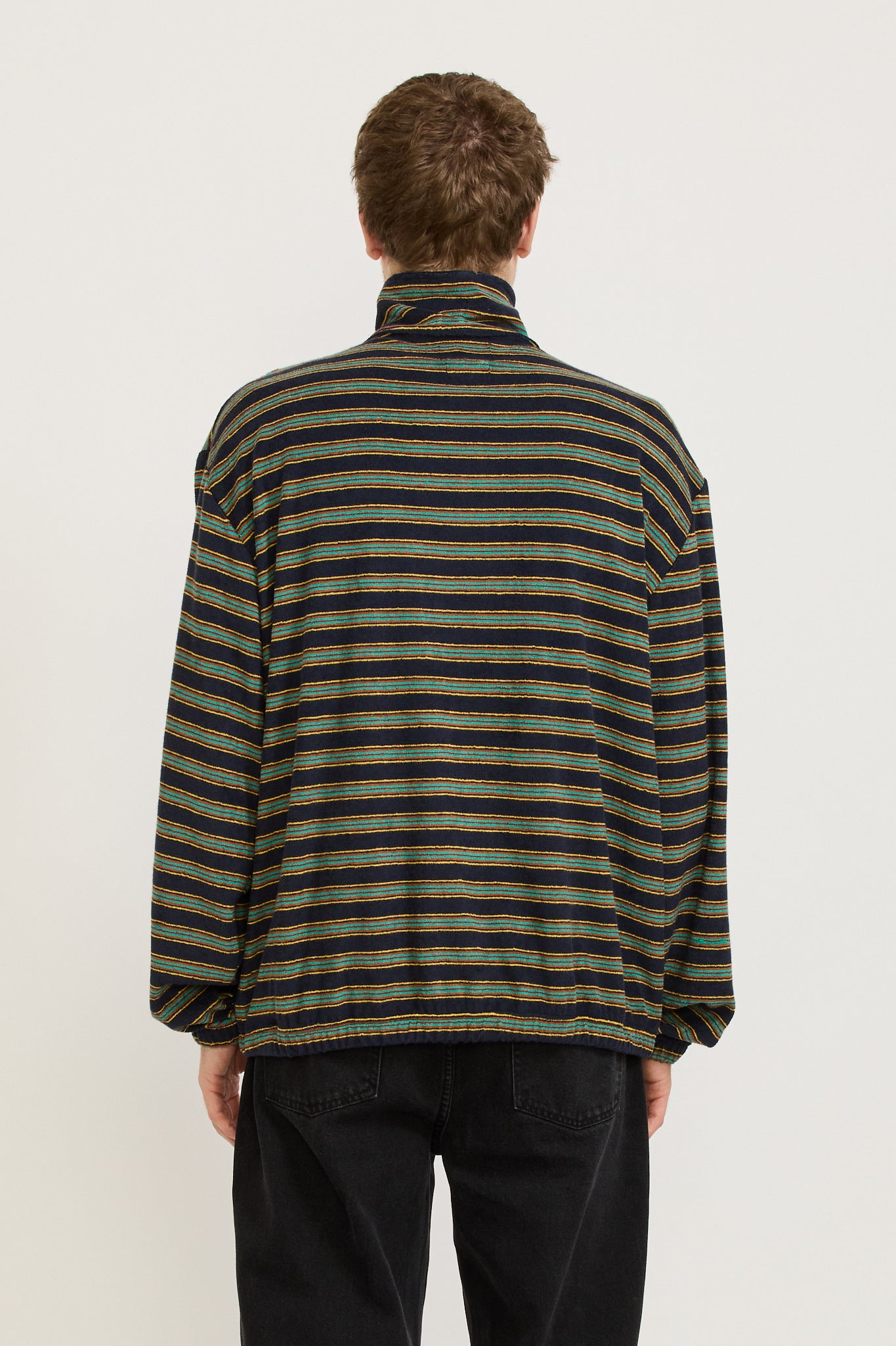 Howlin | Homer Hossa Striped Pullover Magic Navy | Maplestore