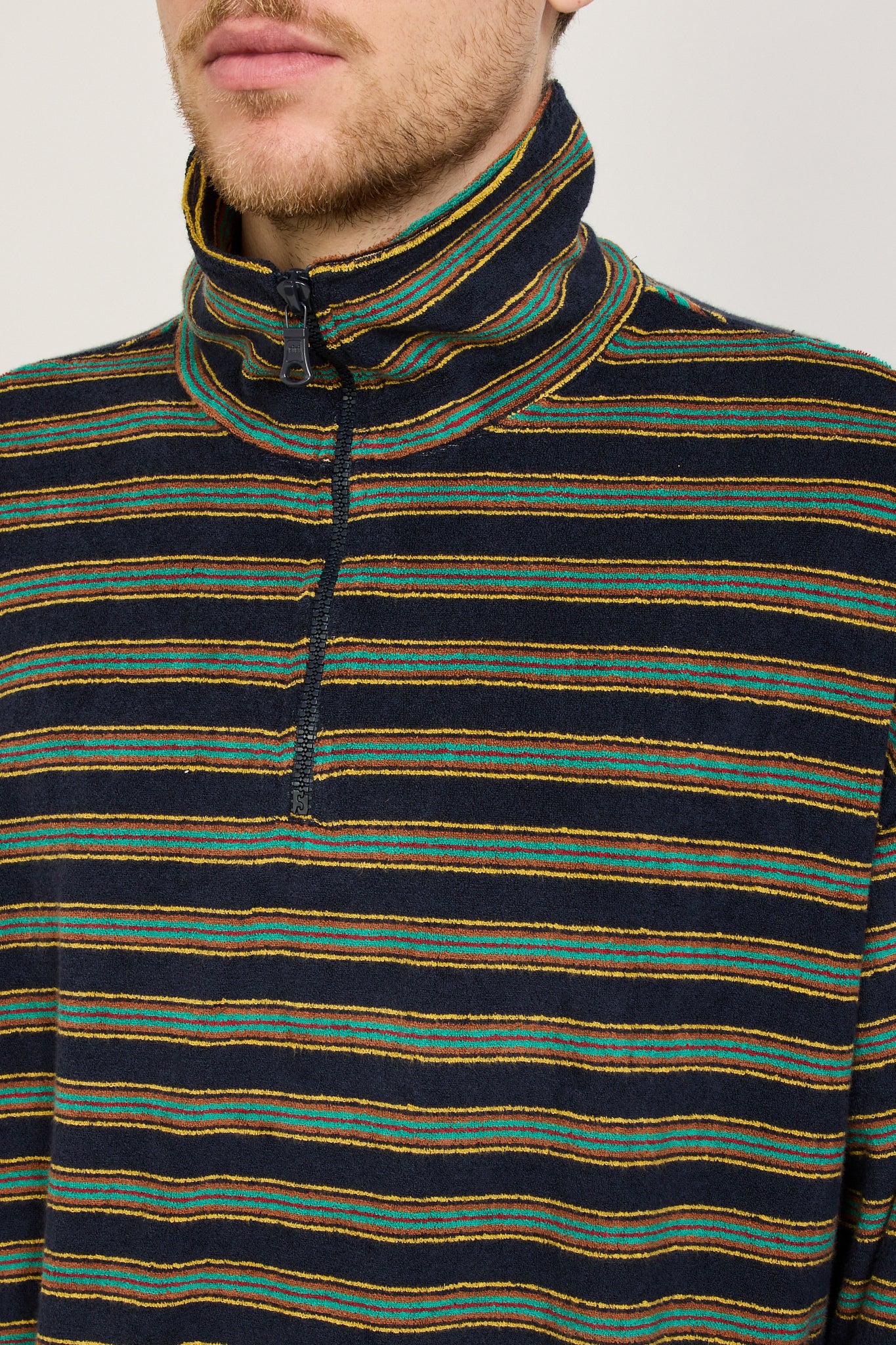 Howlin | Homer Hossa Striped Pullover Magic Navy | Maplestore