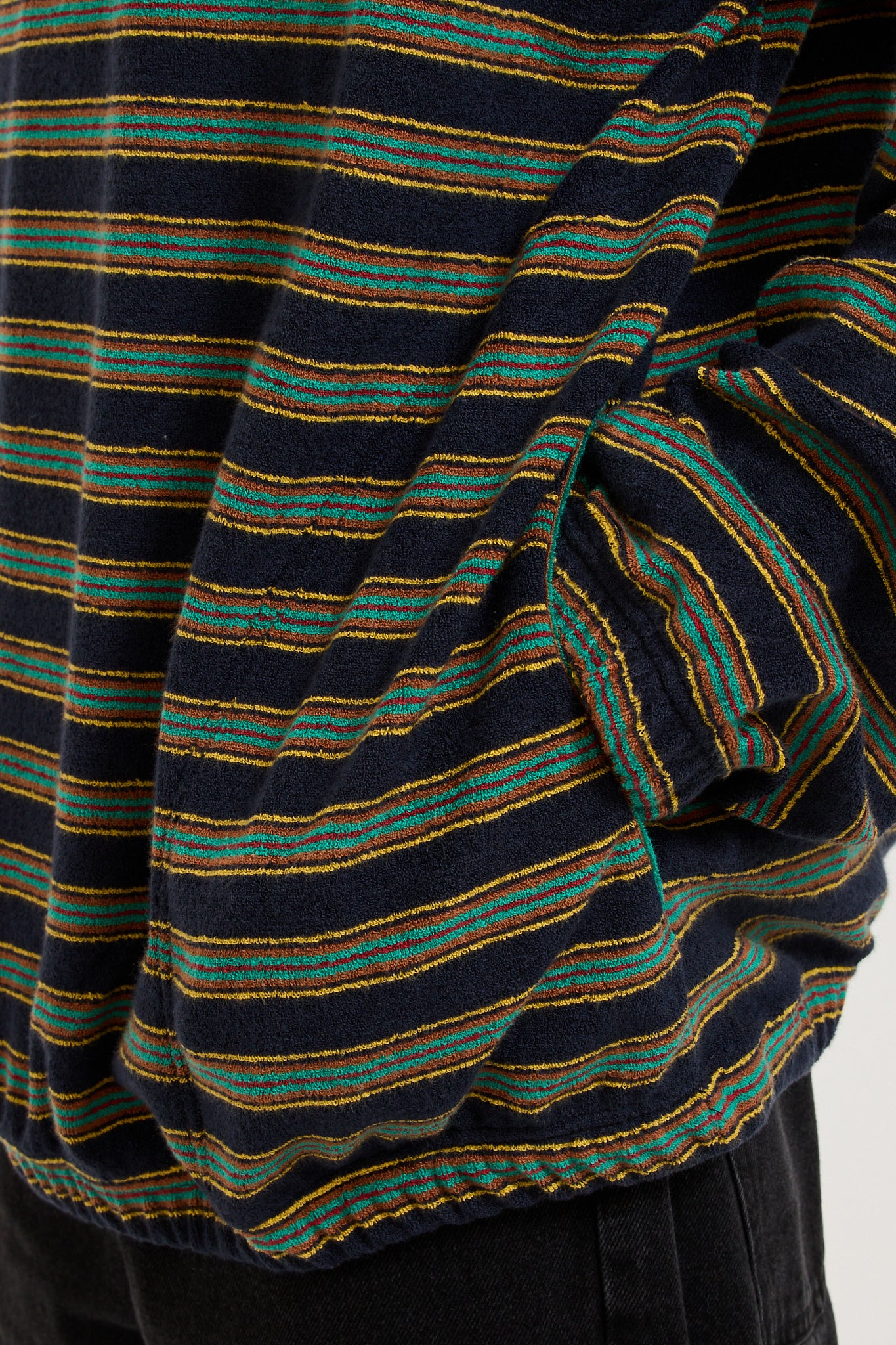 Howlin | Homer Hossa Striped Pullover Magic Navy | Maplestore