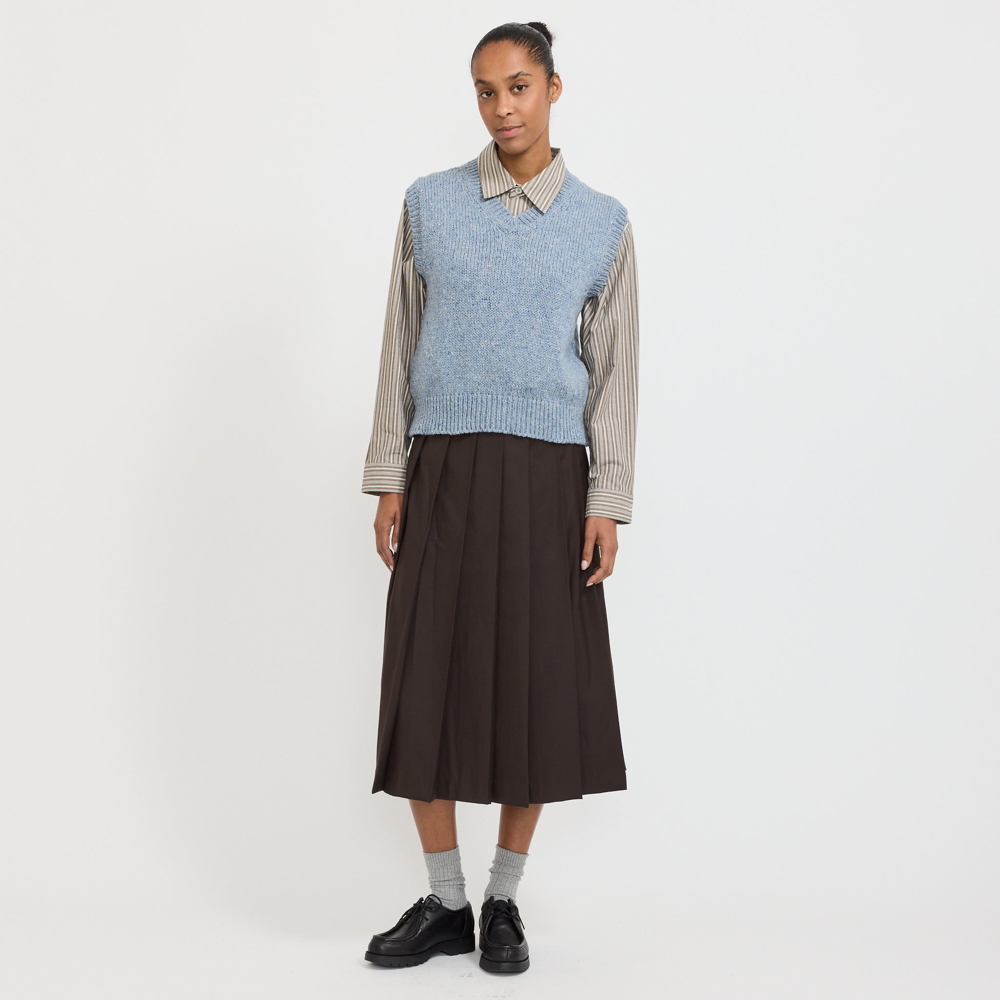 Lost My Sleeves Sweater Sky