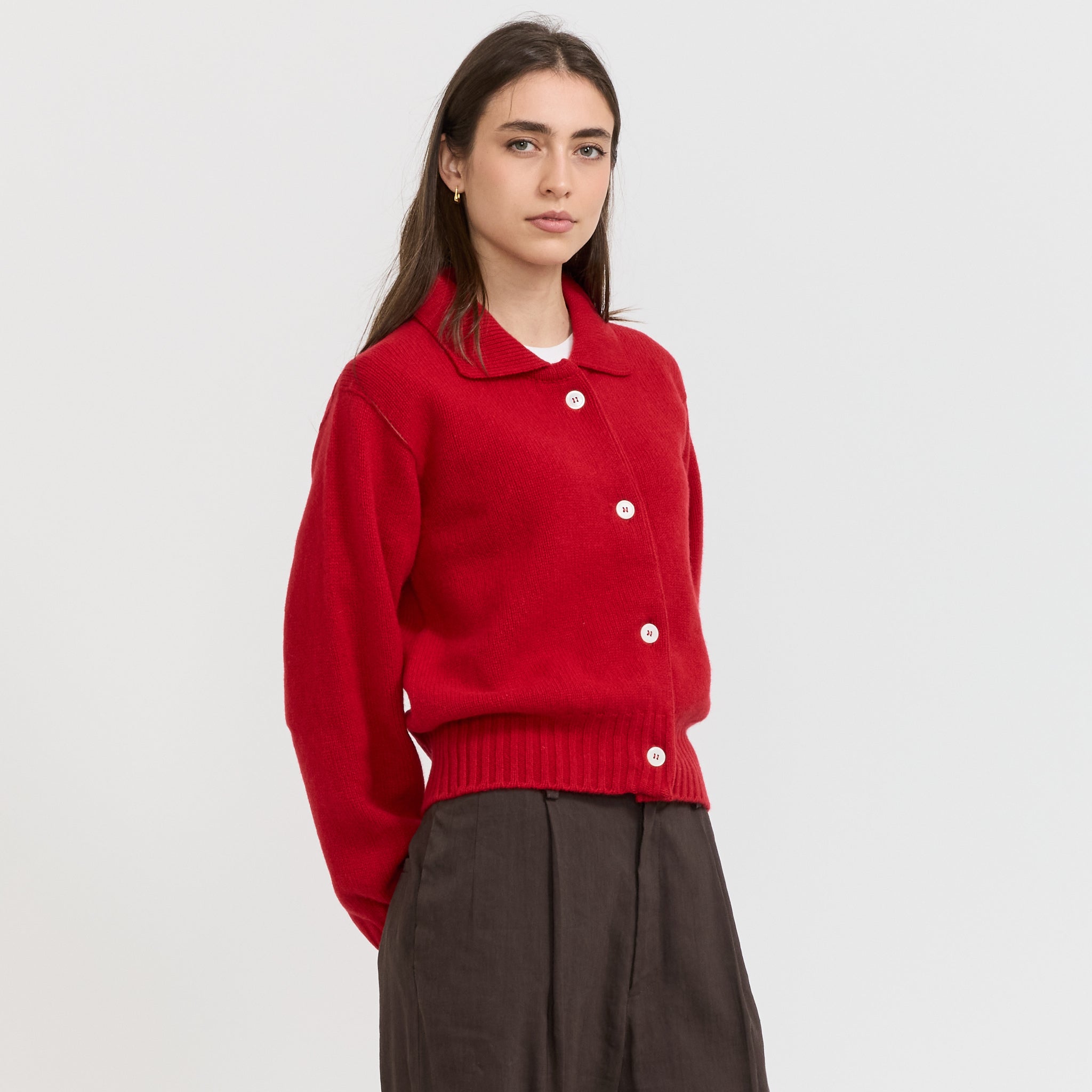 Howlin | Melodies Of Love Cardigan Red Fire | Maplestore