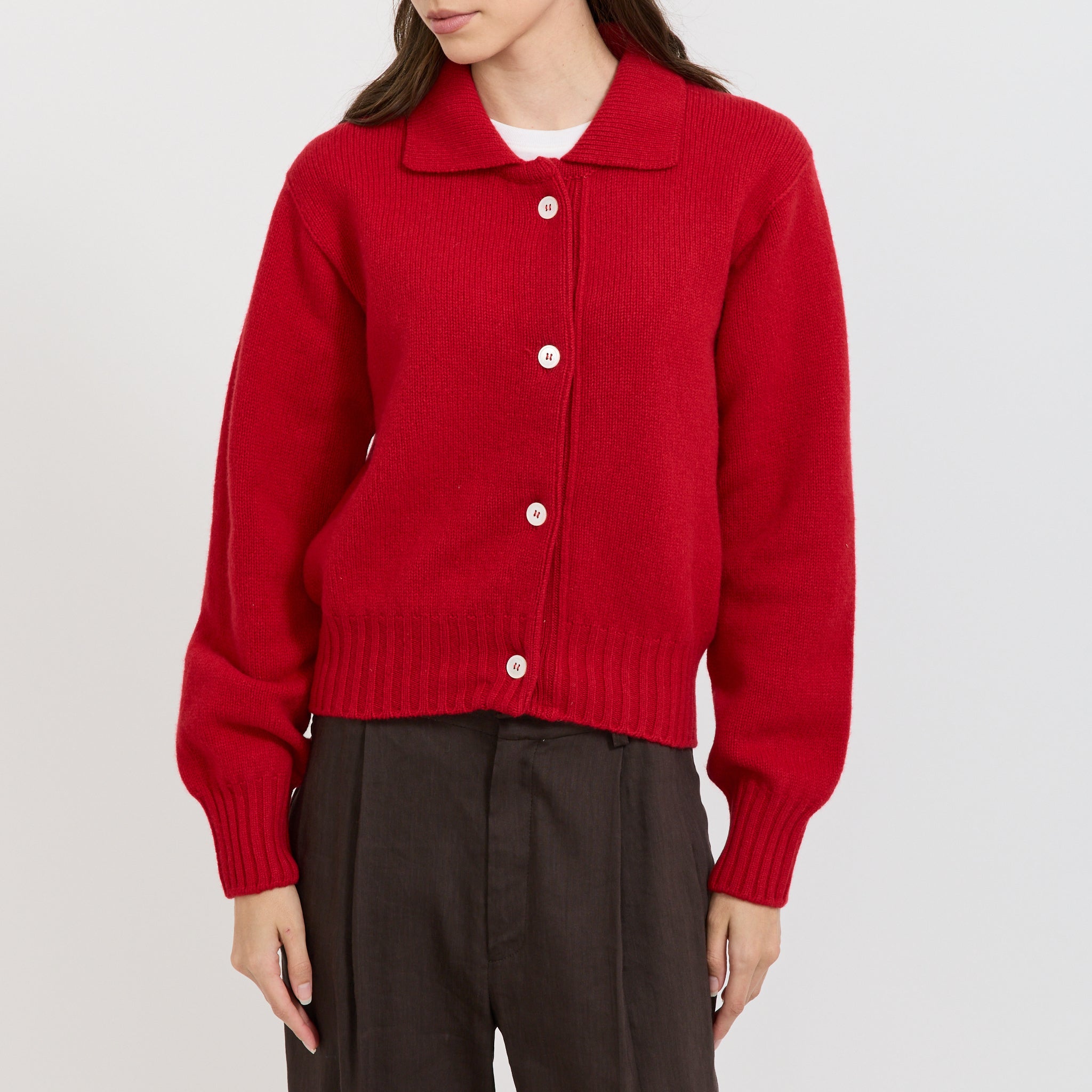 Howlin | Melodies Of Love Cardigan Red Fire | Maplestore