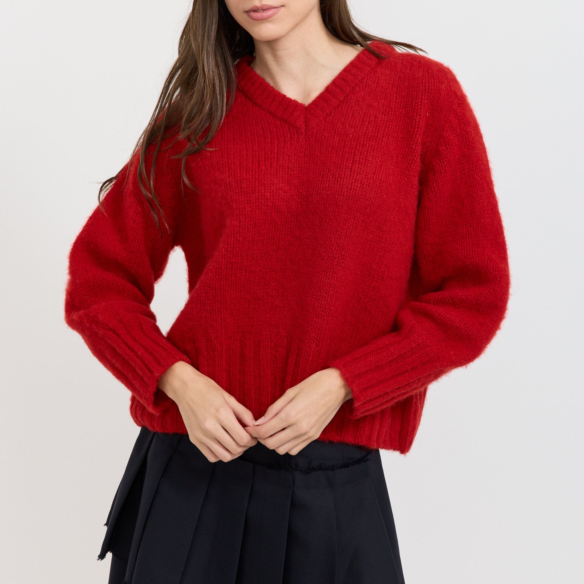 Howlin | Queen Of The Night Pullover Flaming Red | Maplestore