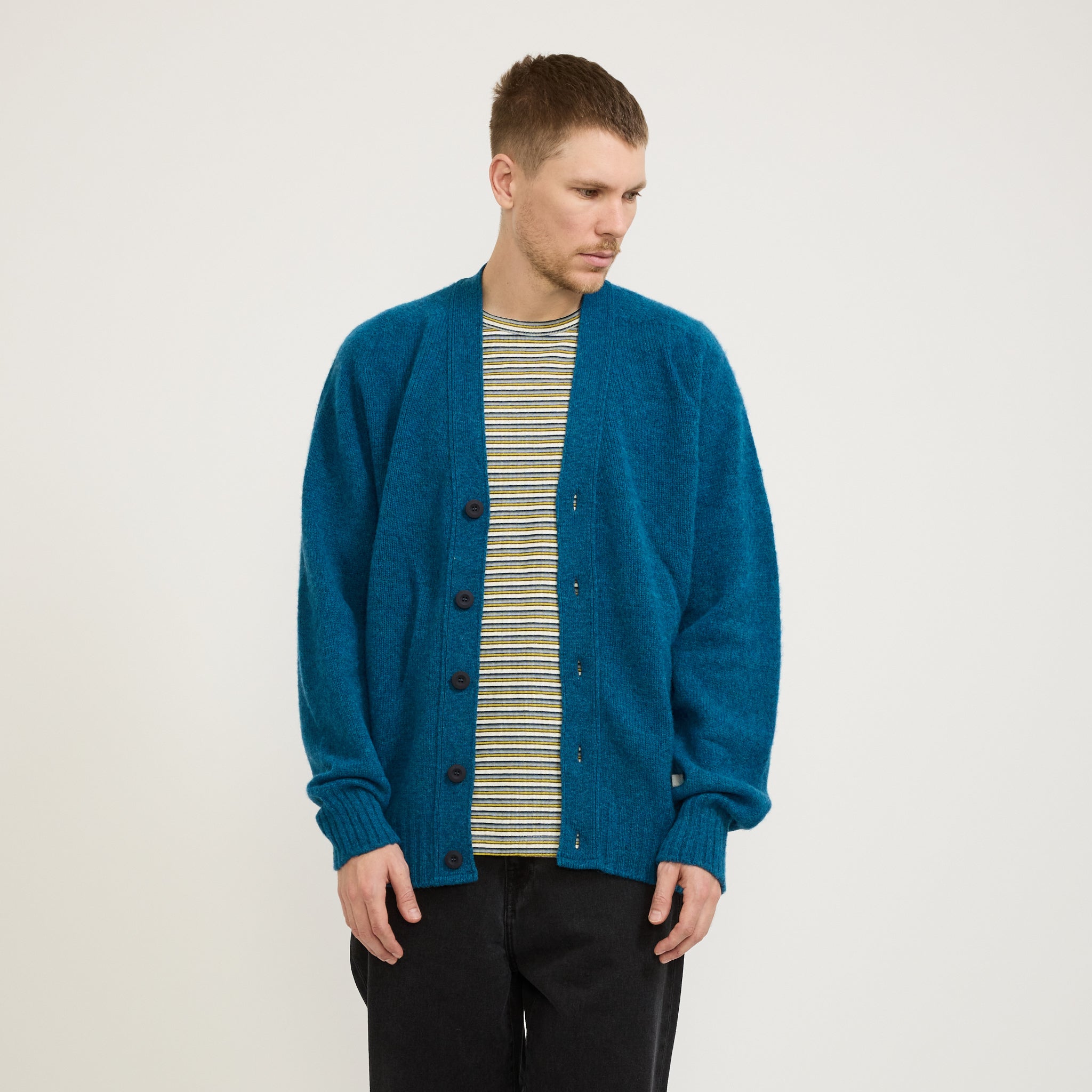 Shaggy Bear Cardigan Dragonfly