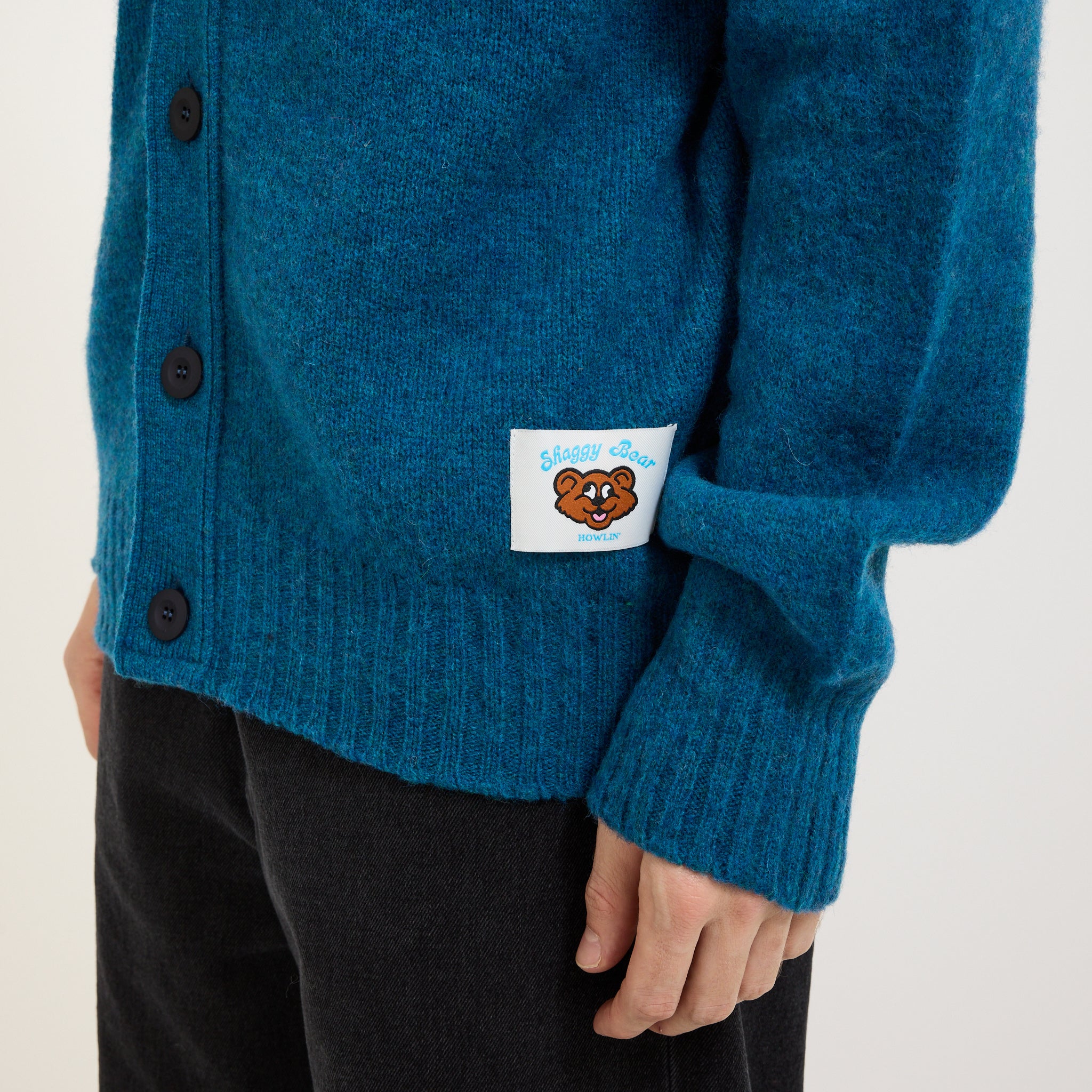 Howlin | Shaggy Bear Cardigan Dragonfly | Maplestore