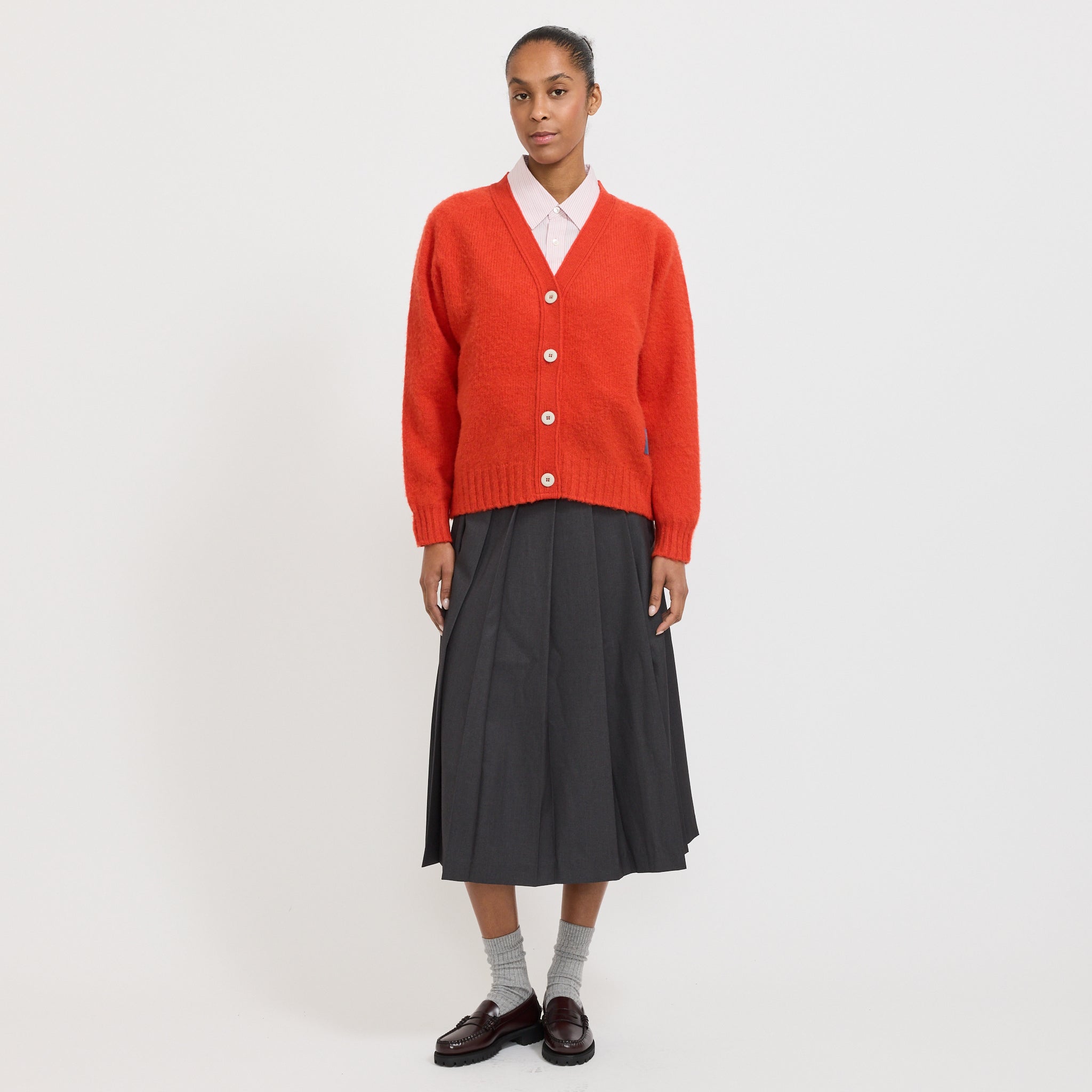 Shaggy Bear Woman Cardigan Passion