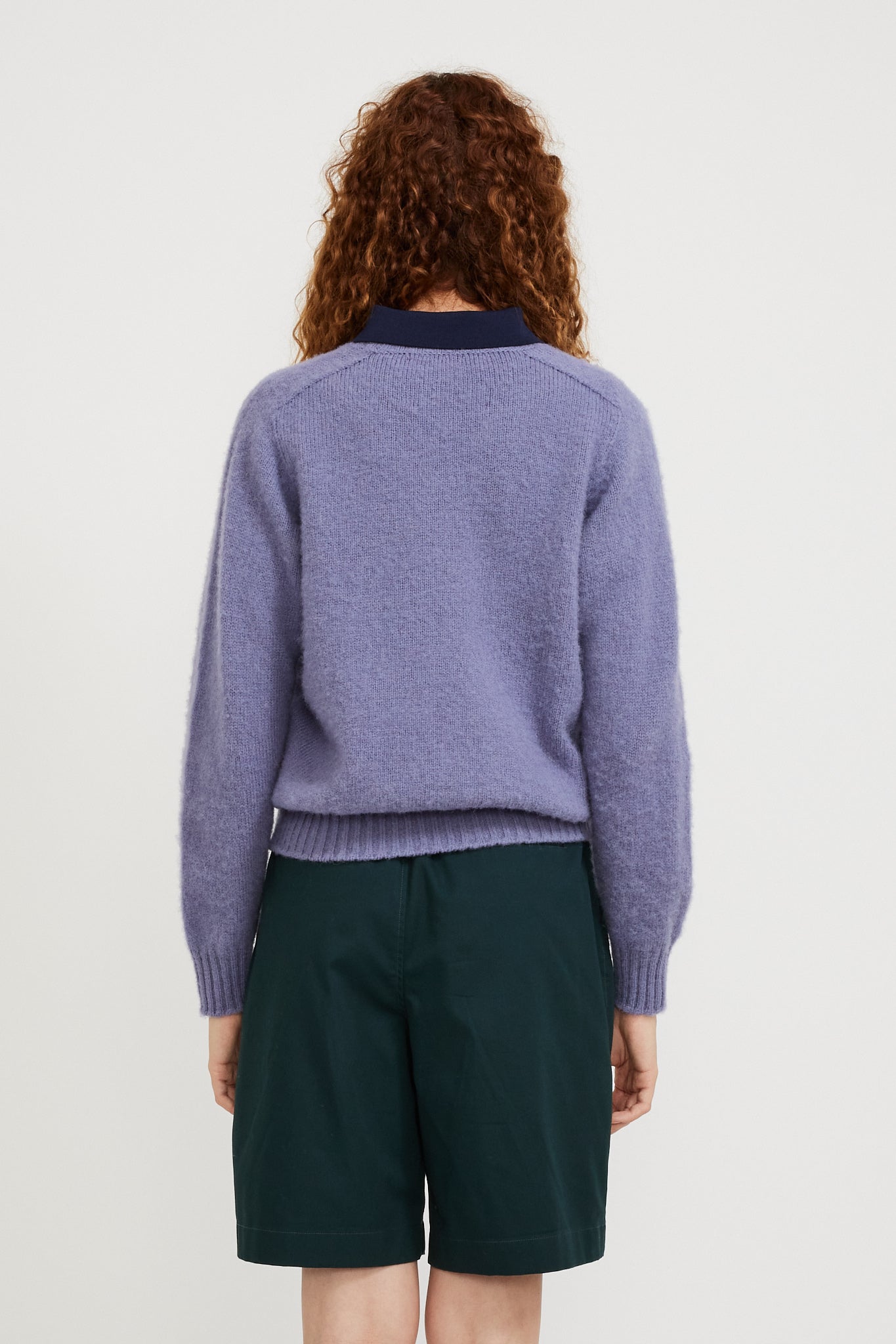 Howlin | Shaggy Bear Womens Pullover Purple Clouds | Maplestore