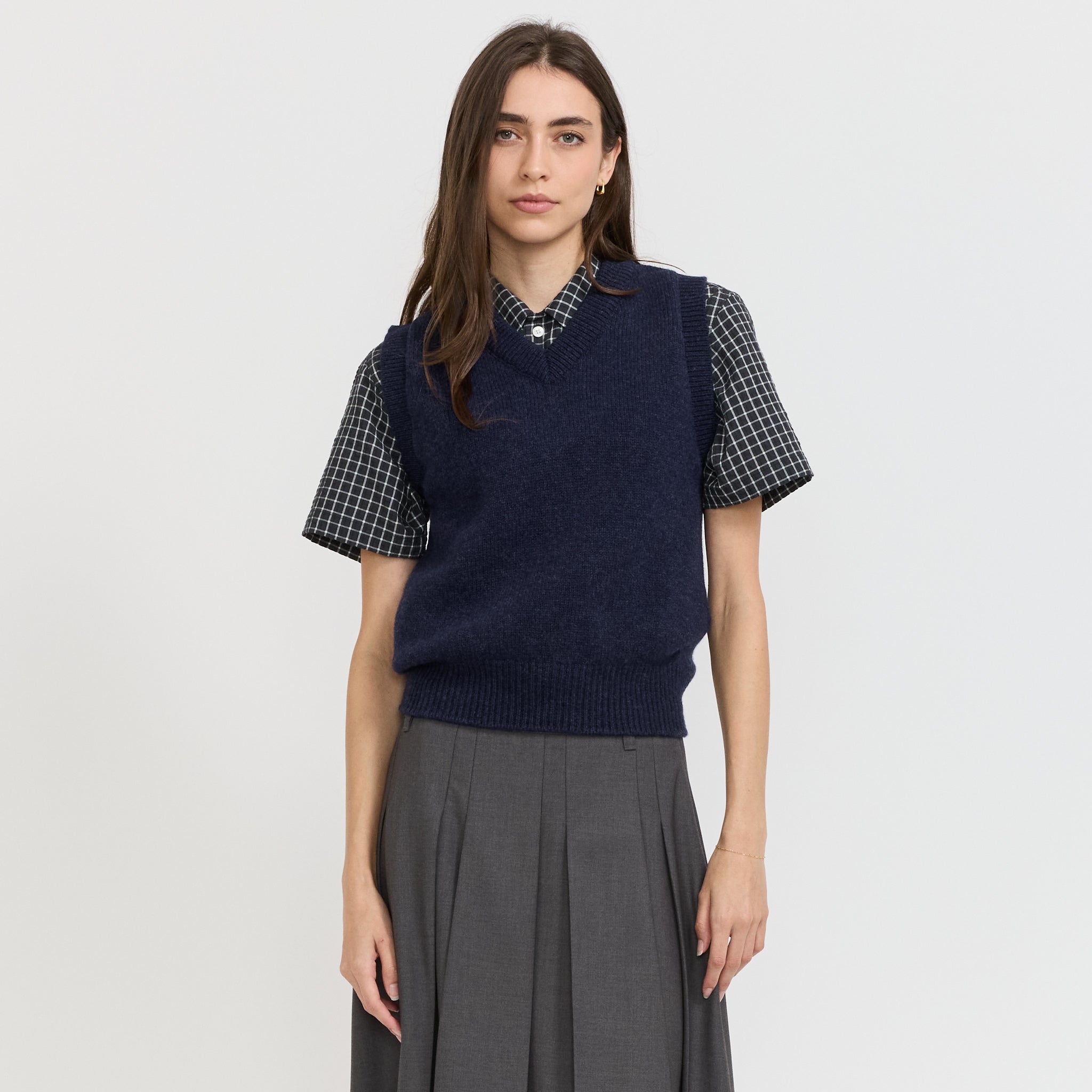 Howlin | Slave To The Knit Slipover Navy | Maplestore