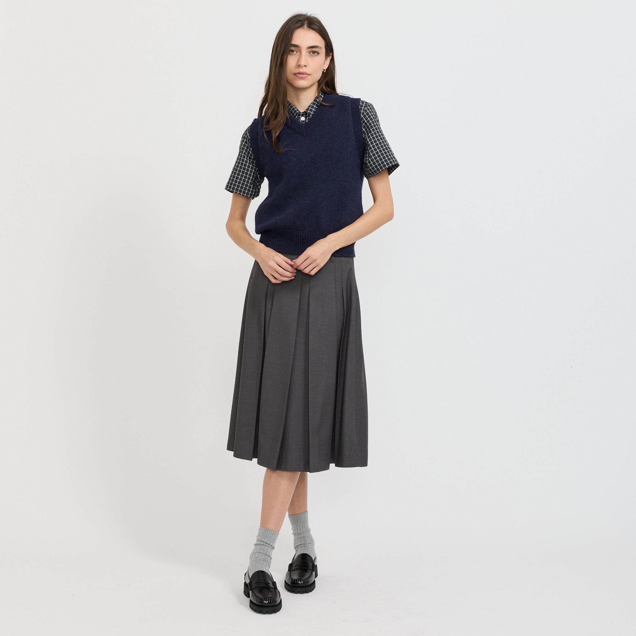 Howlin | Slave To The Knit Slipover Navy | Maplestore