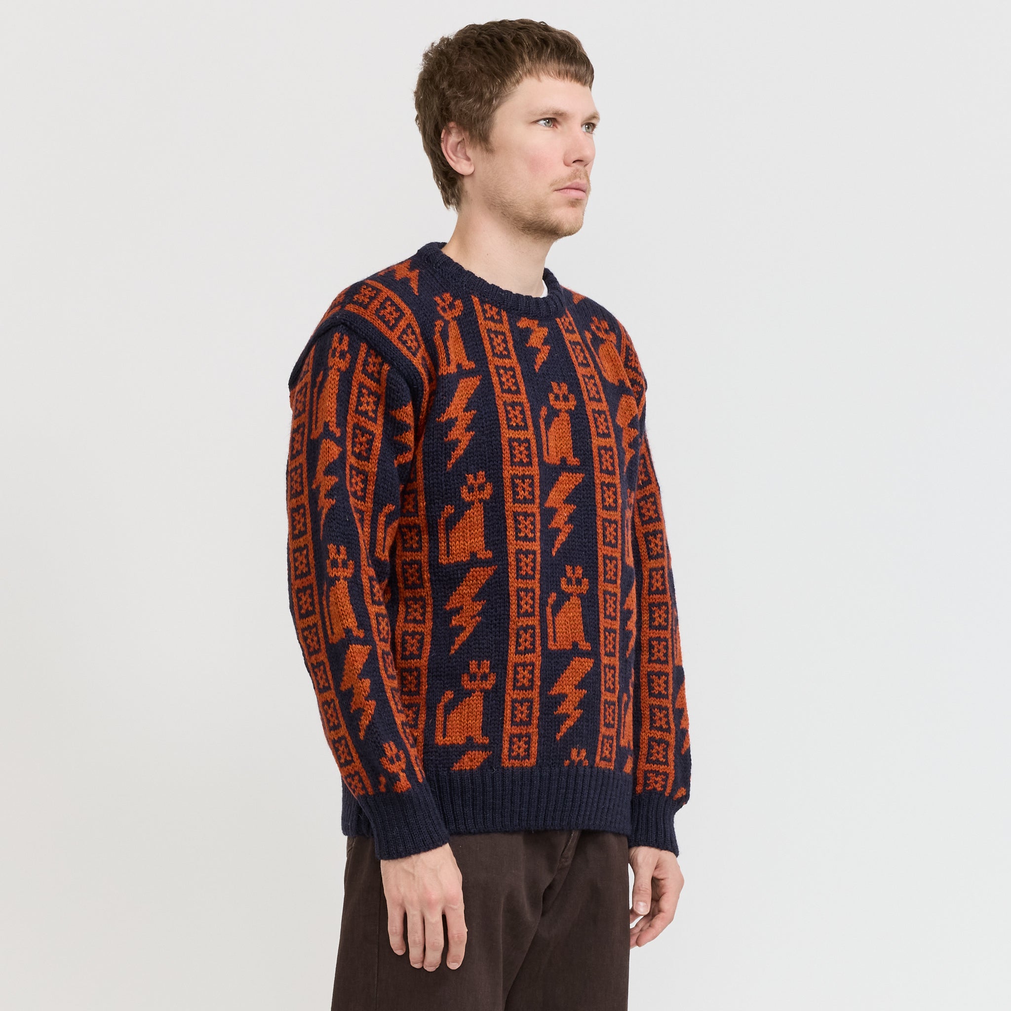 Howlin | Thunder Cats Pullover Navy | Maplestore