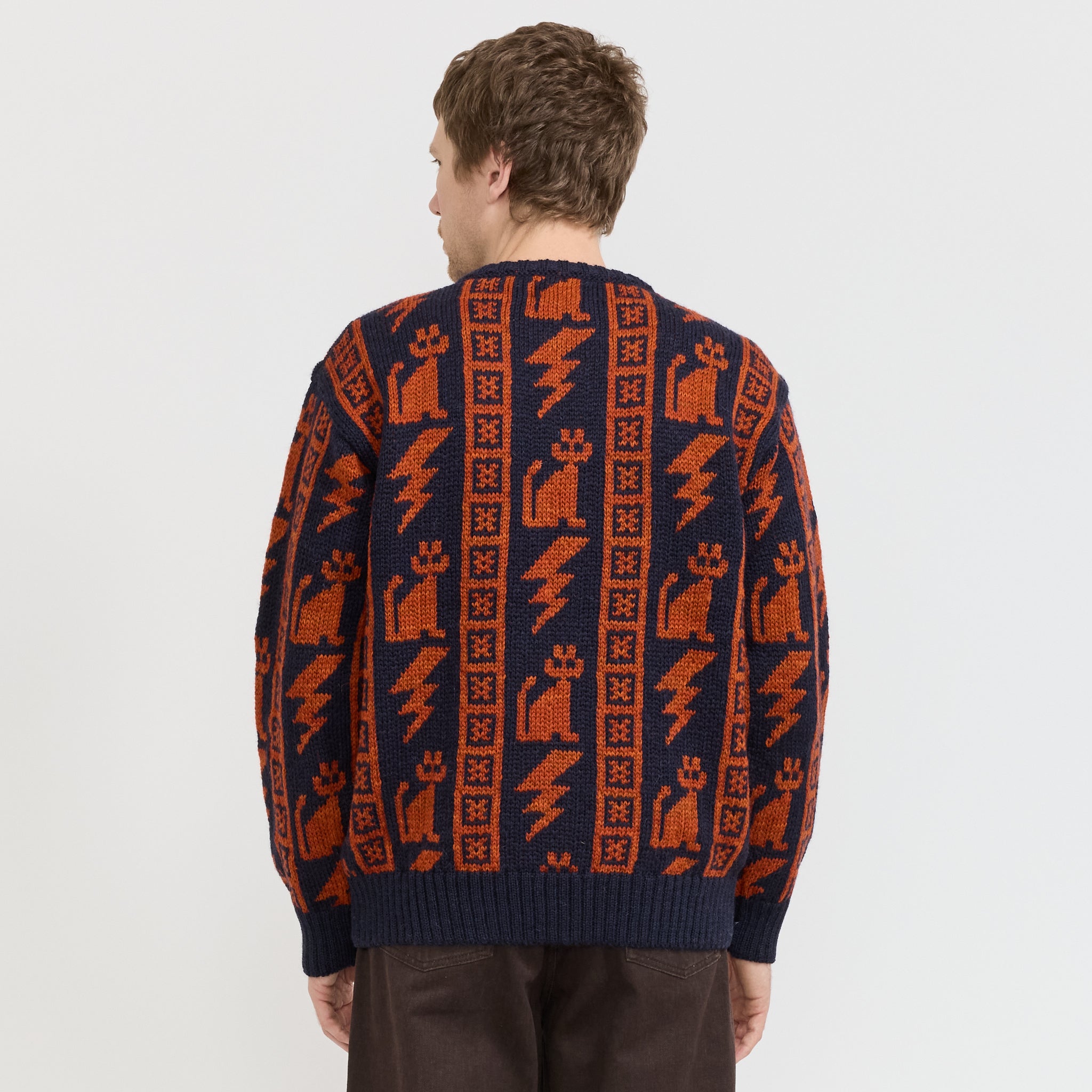 Howlin | Thunder Cats Pullover Navy | Maplestore