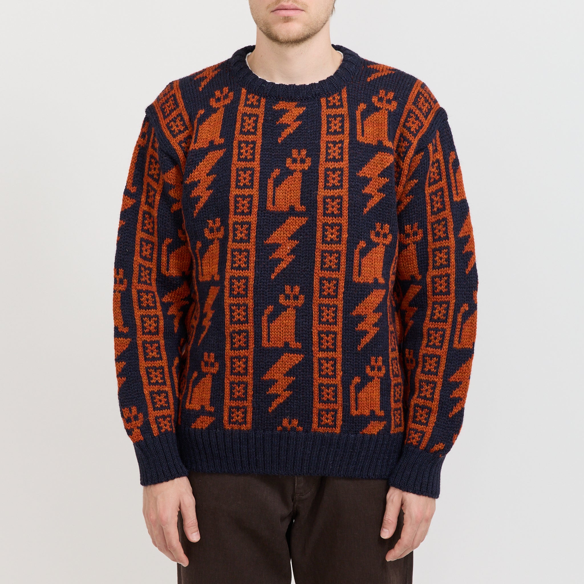Howlin | Thunder Cats Pullover Navy | Maplestore