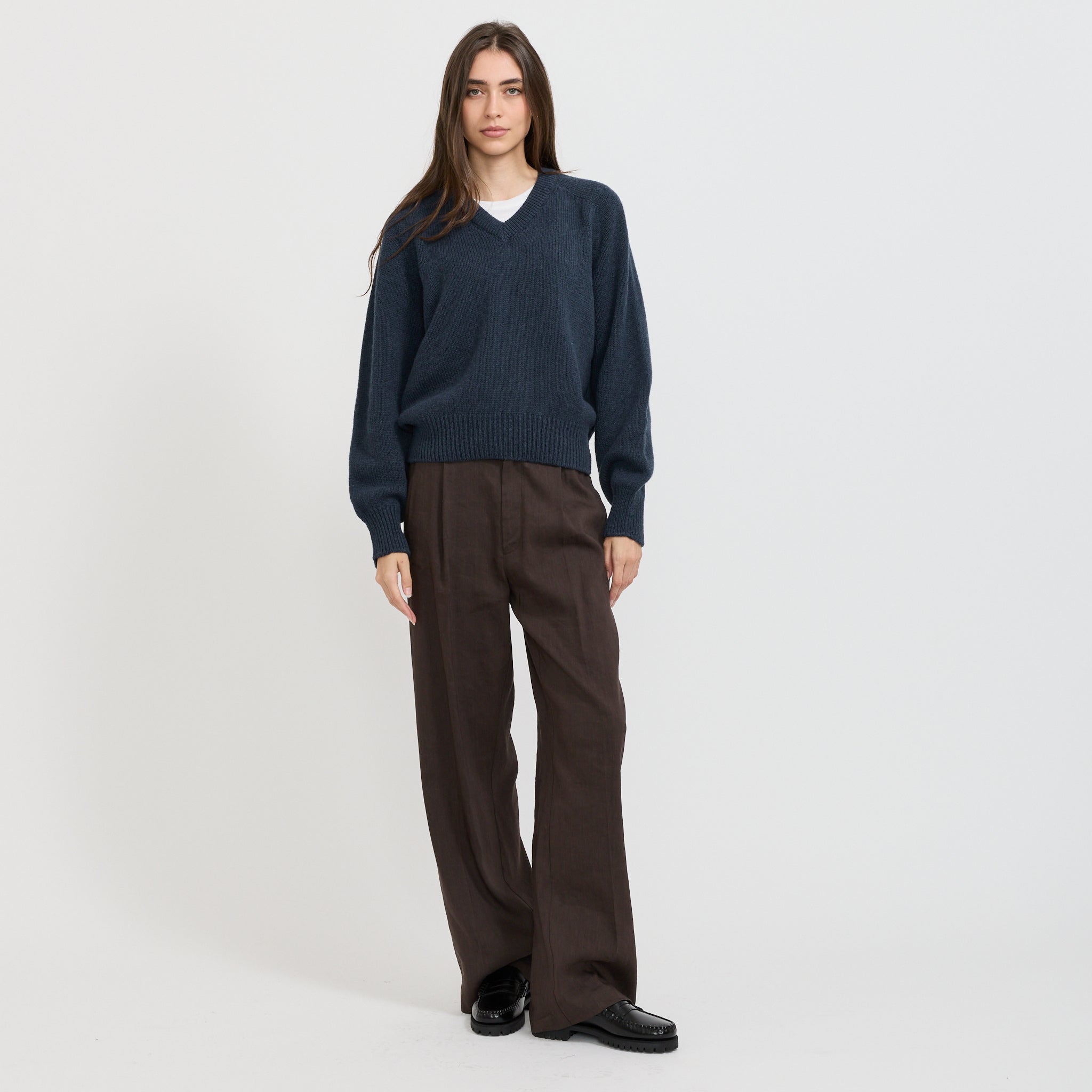 Howlin | Twisted Mirror Pullover Navy Dream | Maplestore