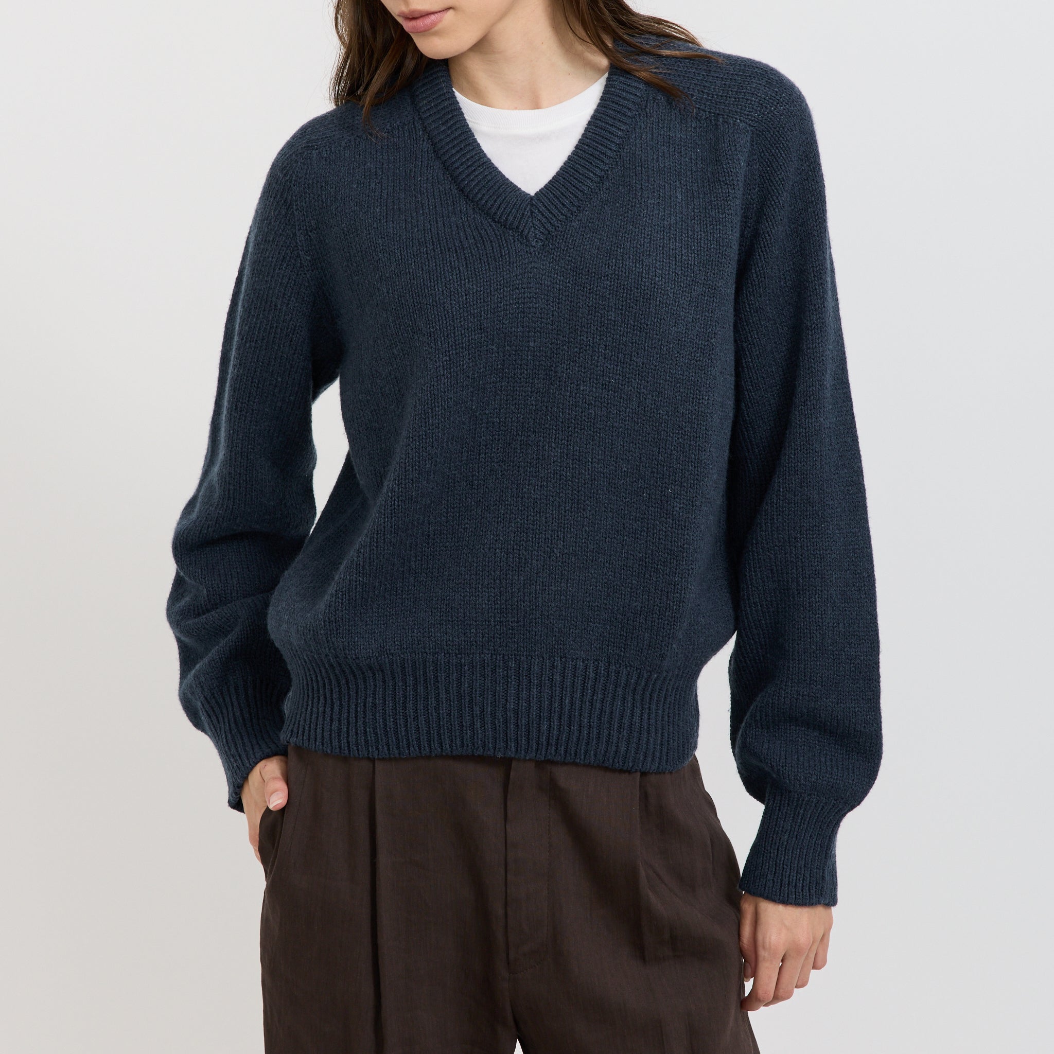 Howlin | Twisted Mirror Pullover Navy Dream | Maplestore