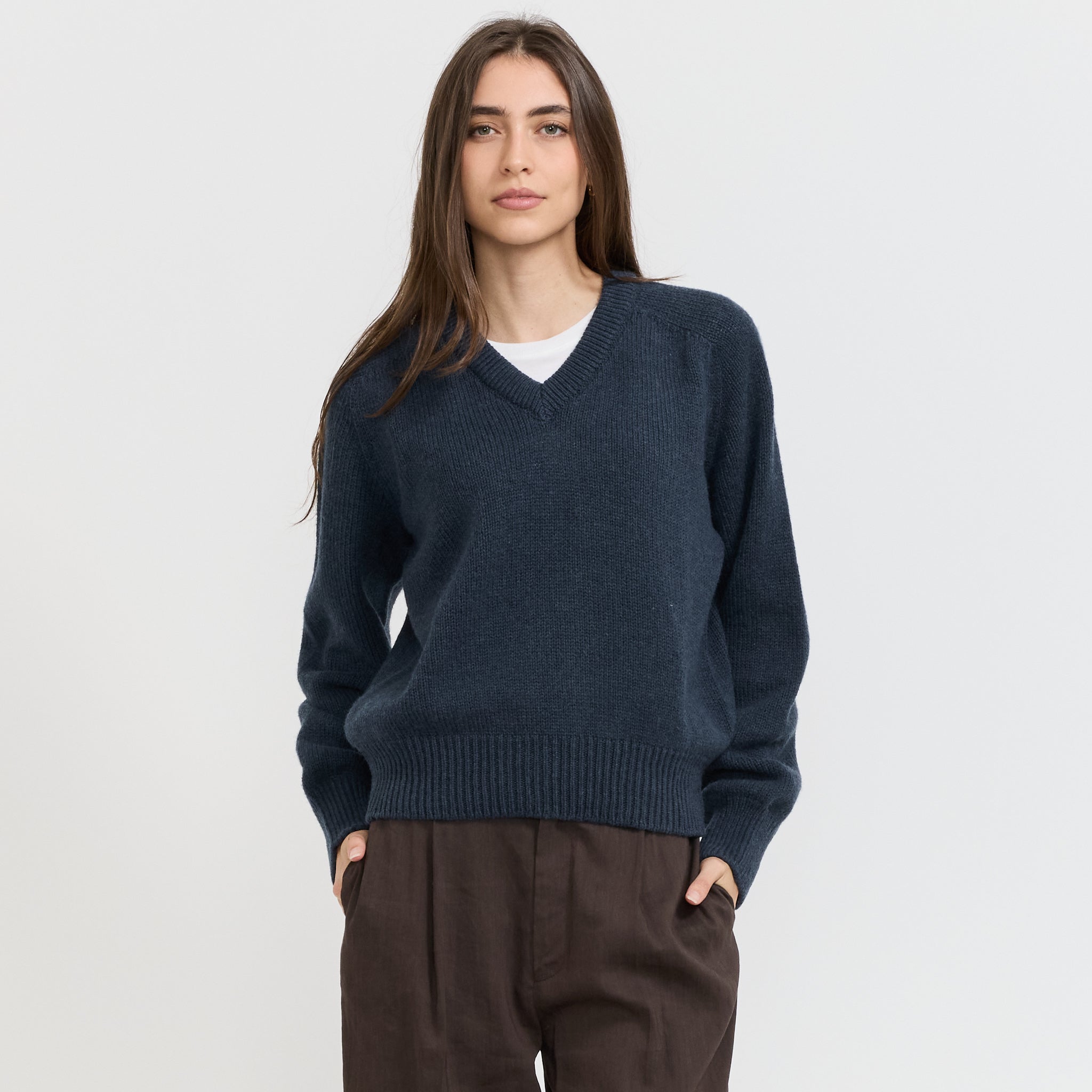 Howlin | Twisted Mirror Pullover Navy Dream | Maplestore