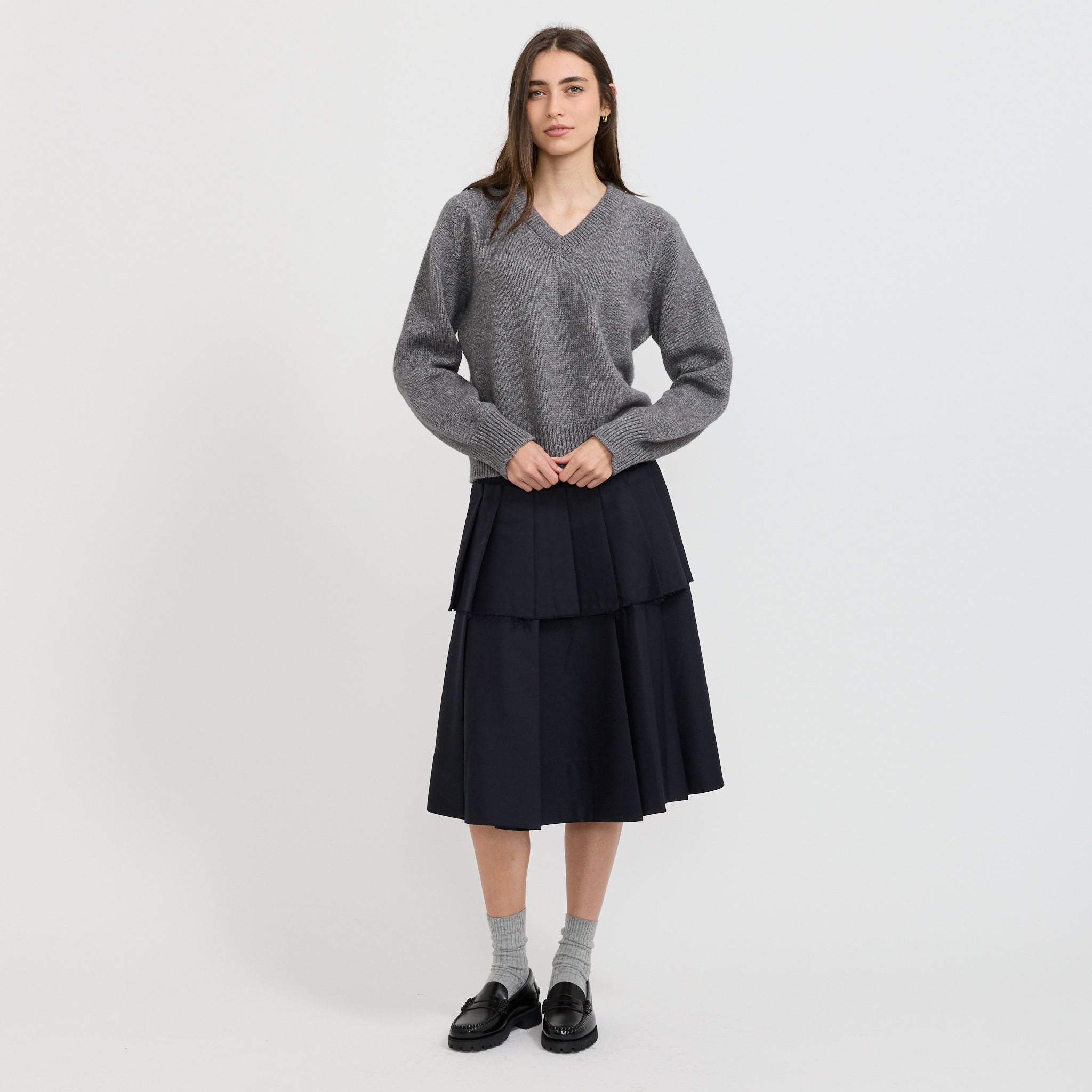 Howlin | Twisted Mirror Pullover Steely Cloud | Maplestore