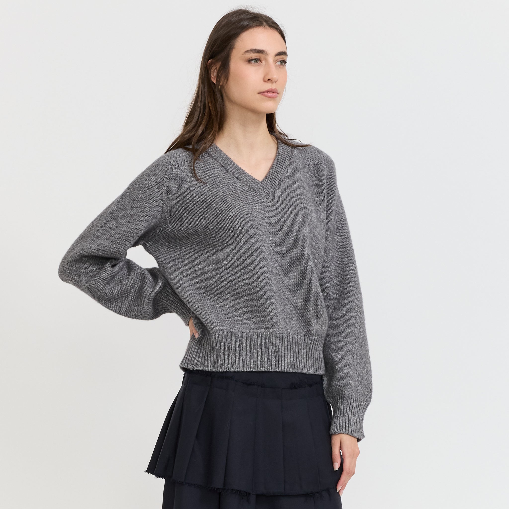 Howlin | Twisted Mirror Pullover Steely Cloud | Maplestore
