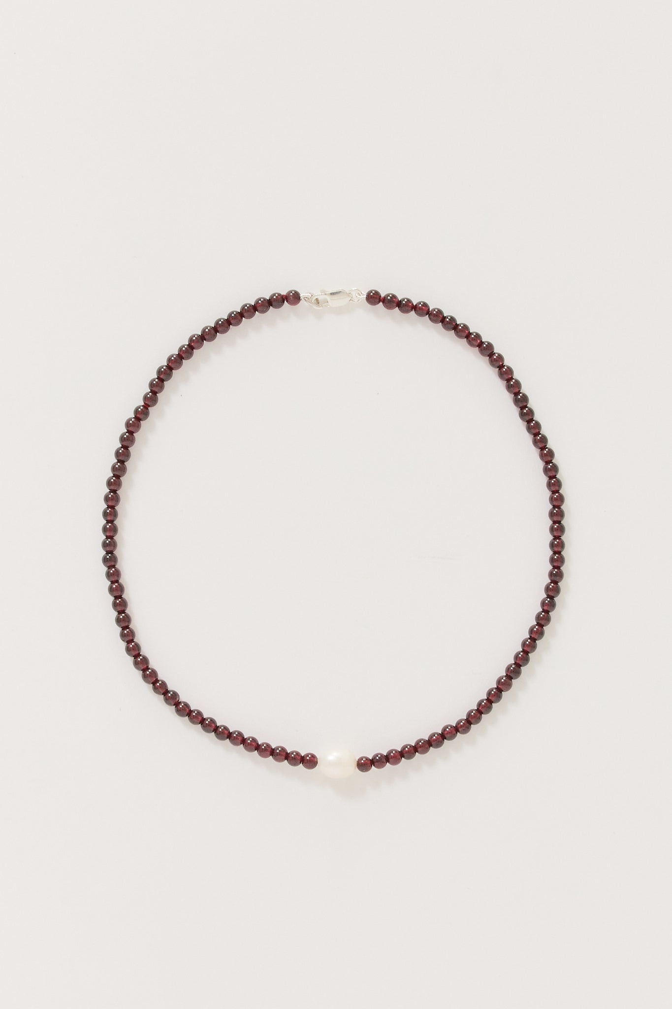 Joye | Hero Necklace Garnet | Maplestore