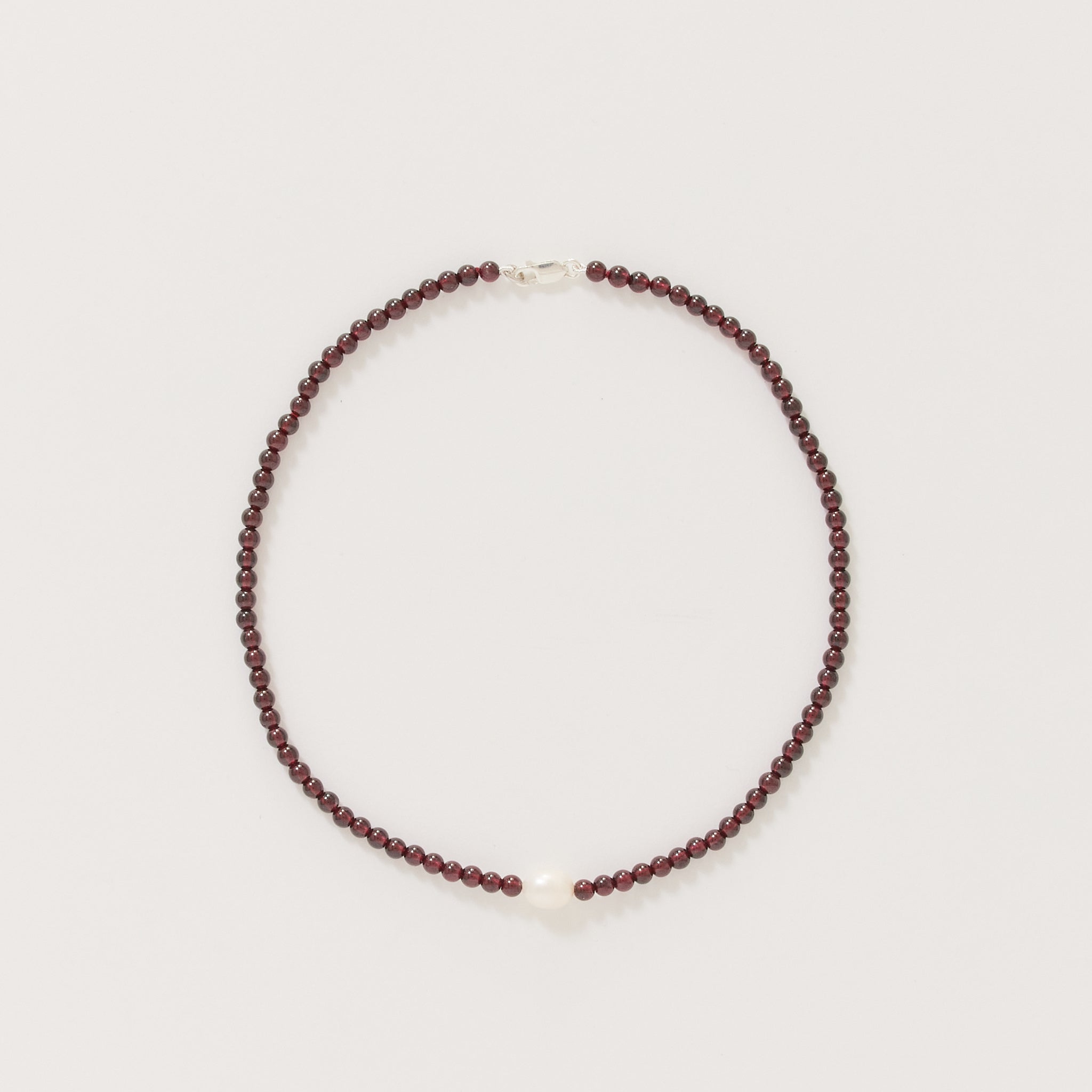 Hero Necklace Garnet
