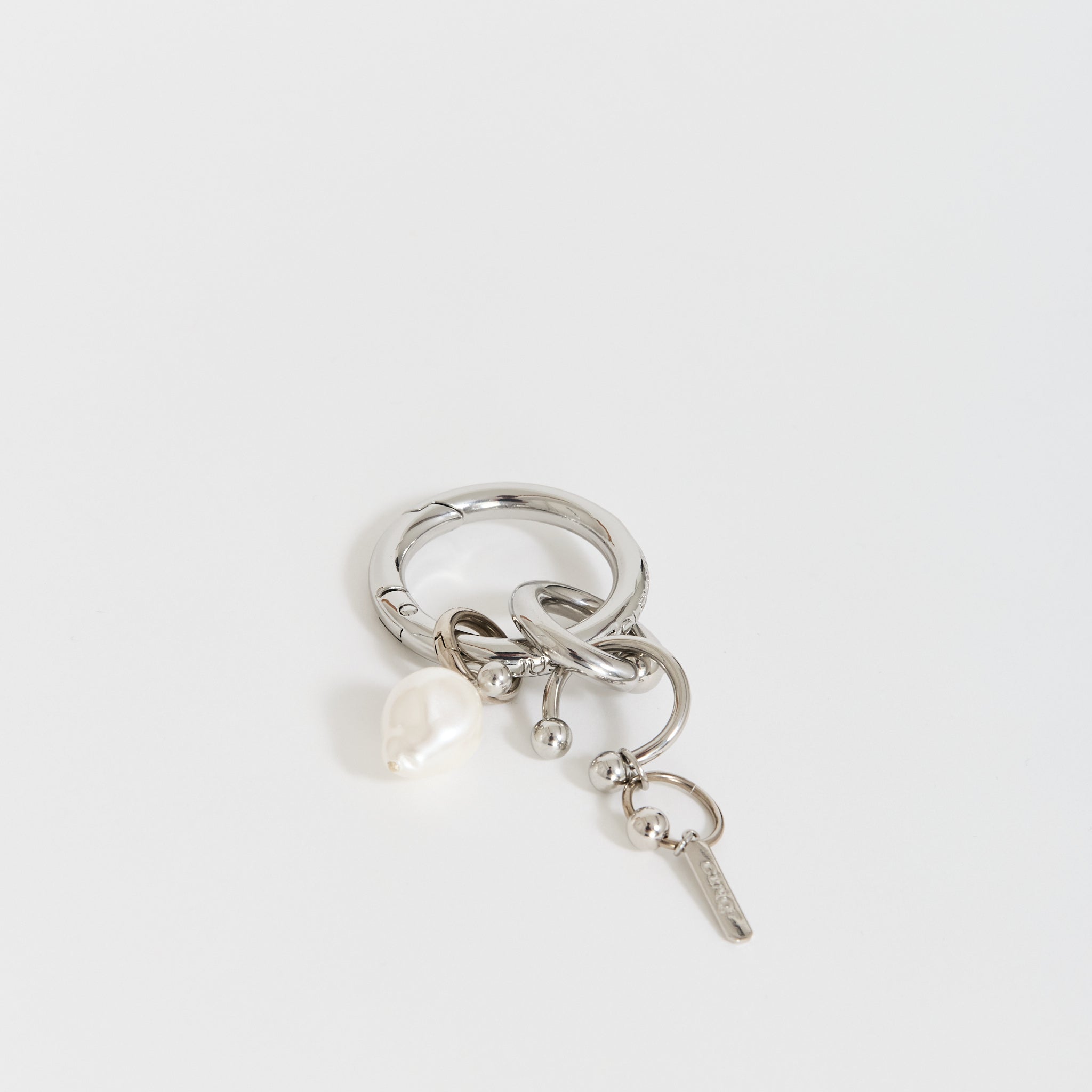 Laurie Keychain Silver