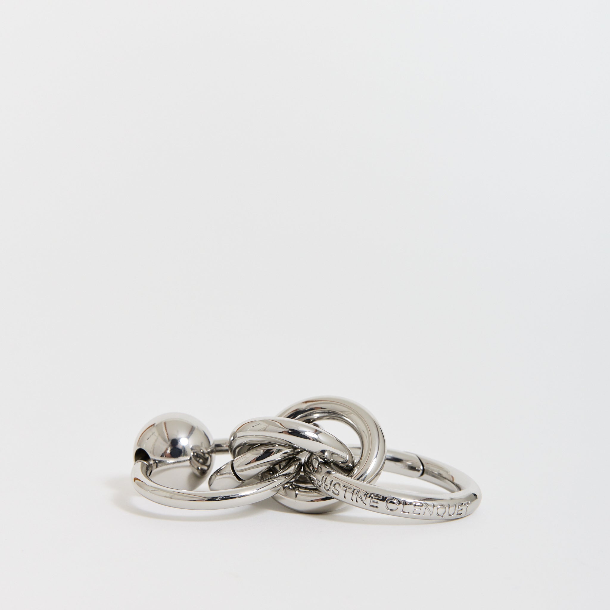Lauryn Keychain Silver