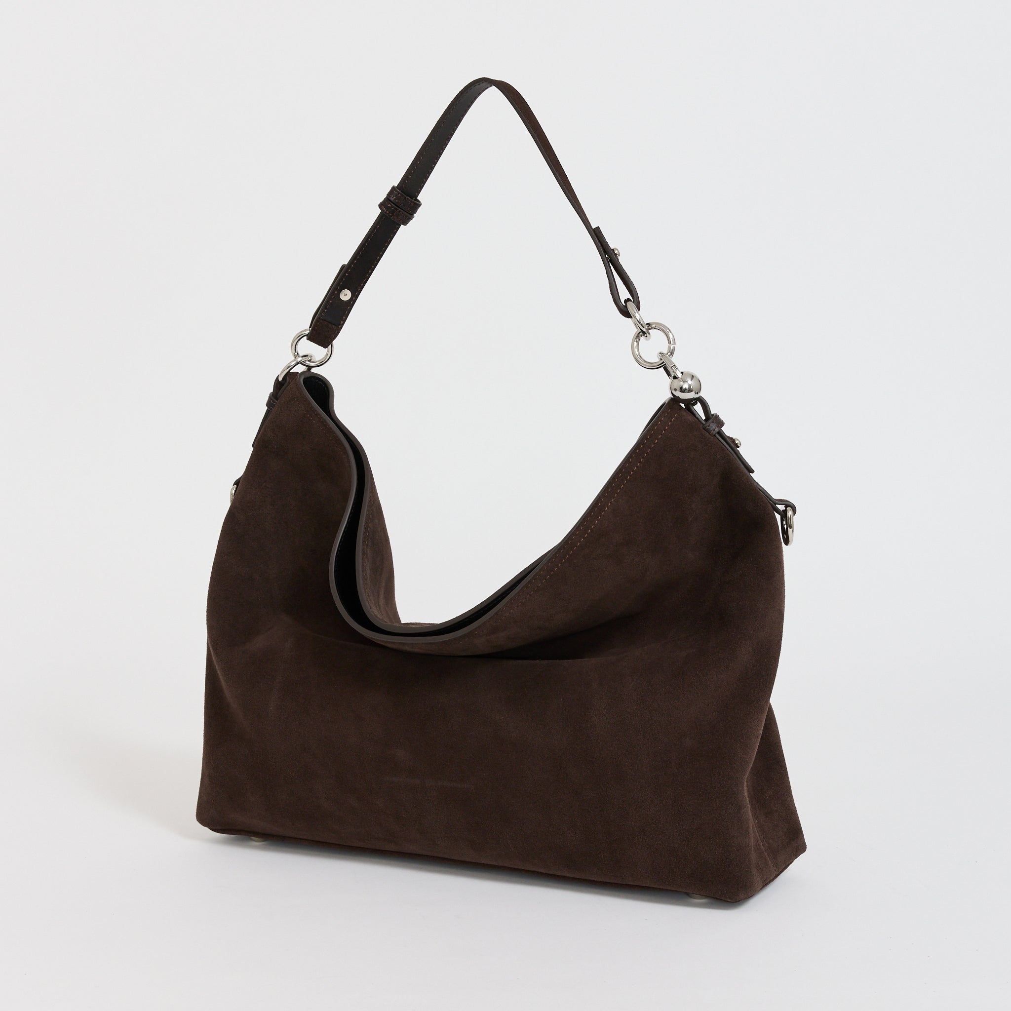 Marla Hobo Bag Brown Suede