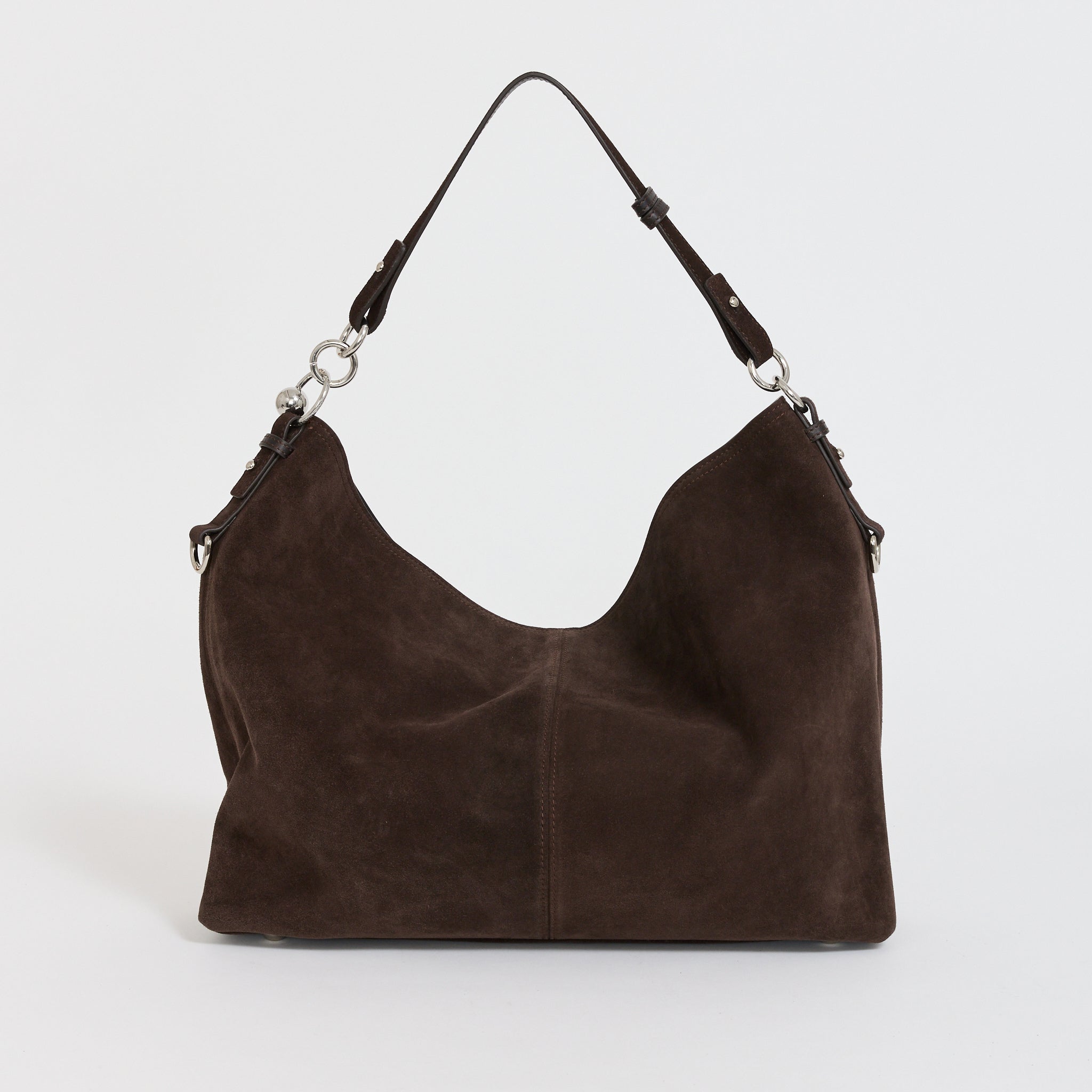 Marla Hobo Bag Brown Suede