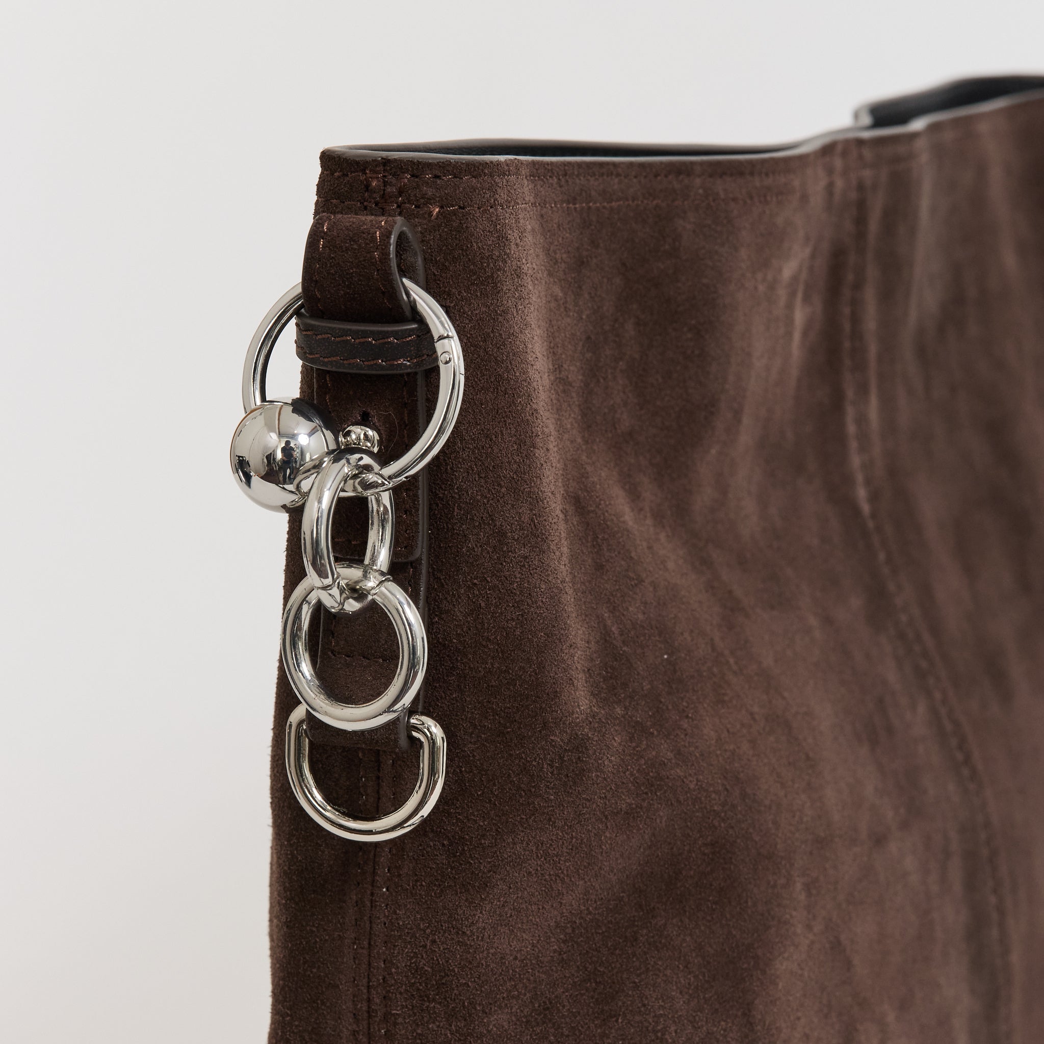 Marla Hobo Bag Brown Suede