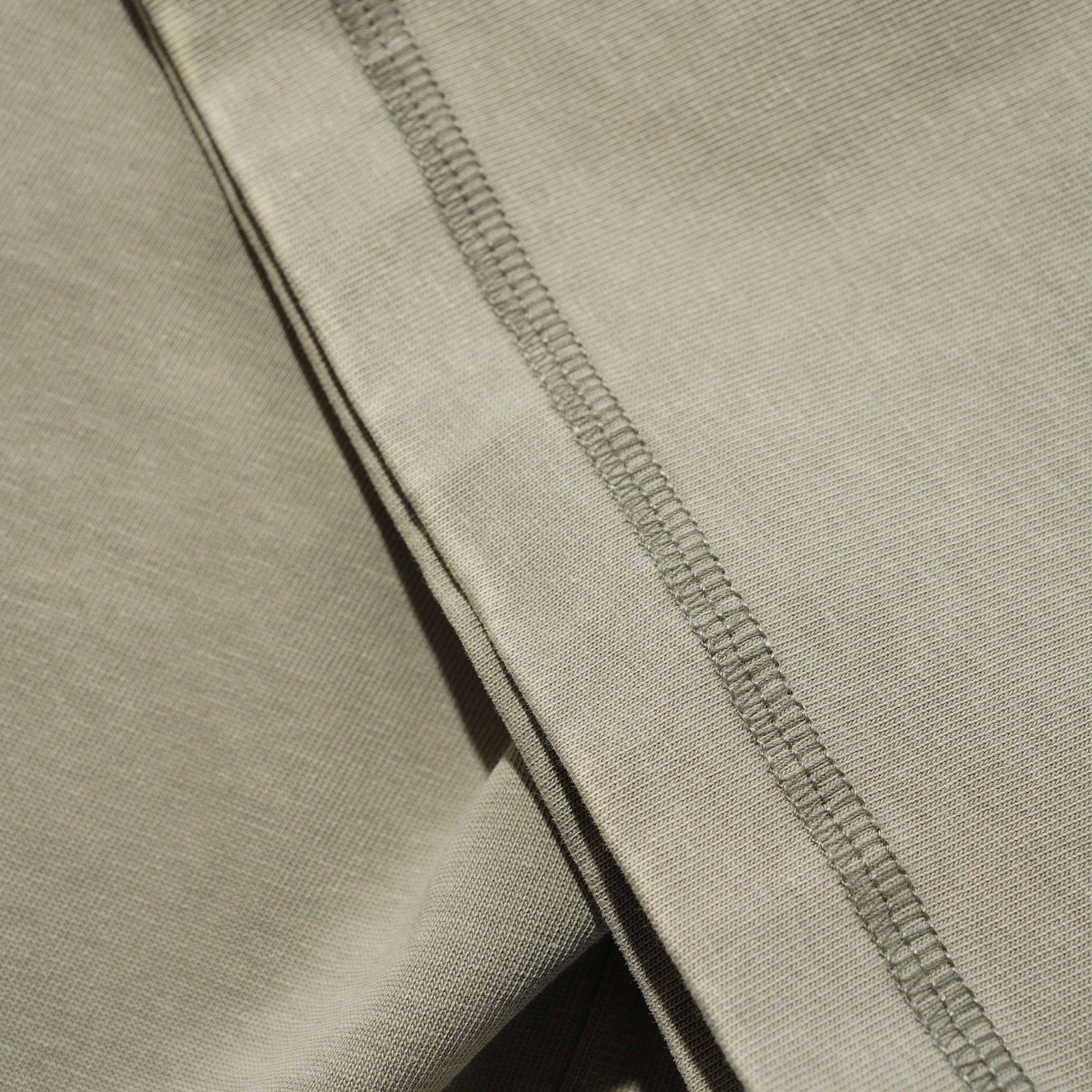 Jive Overlock Stitch Tee Distressed Cove
