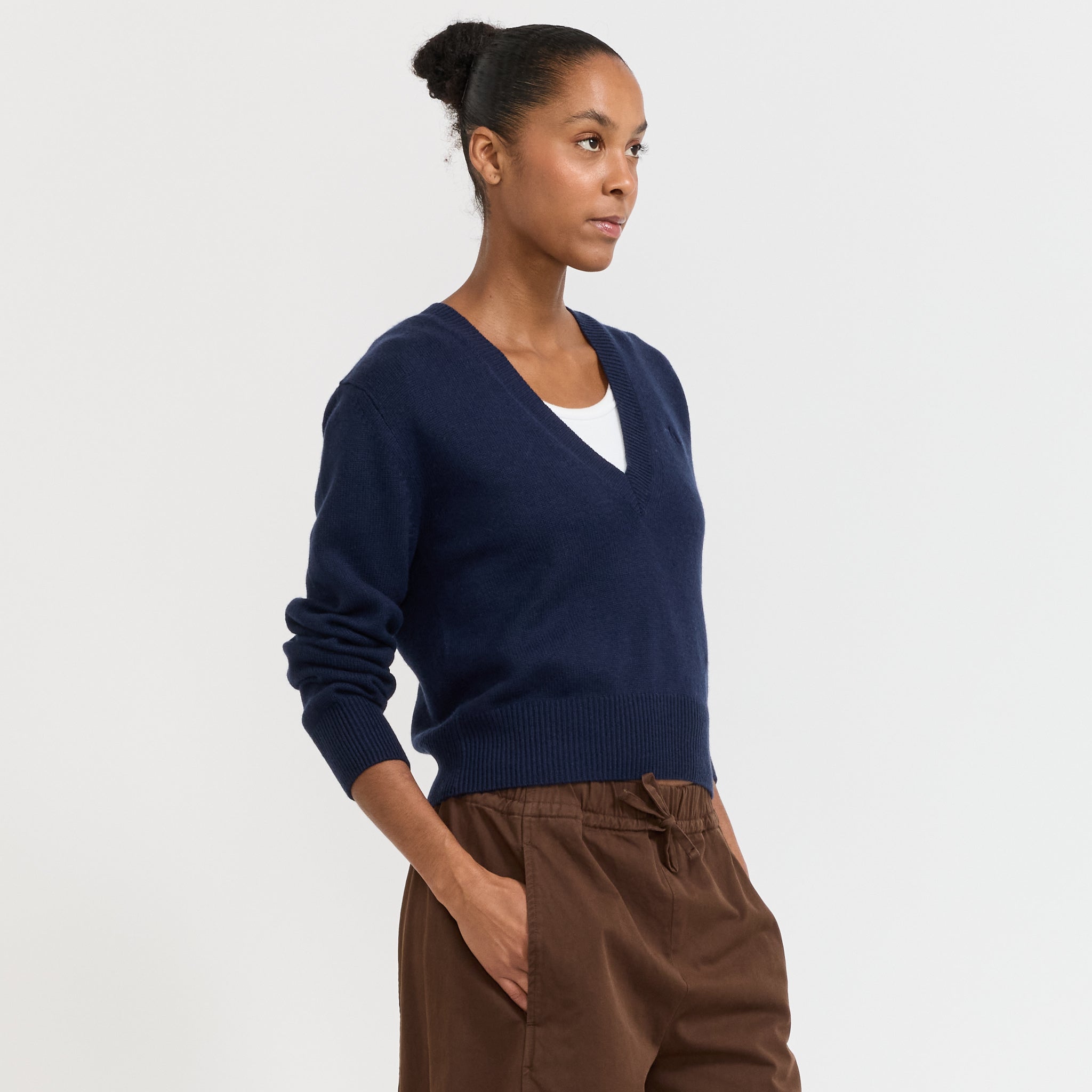 Karen Walker | Colette Sweater Navy | Maplestore