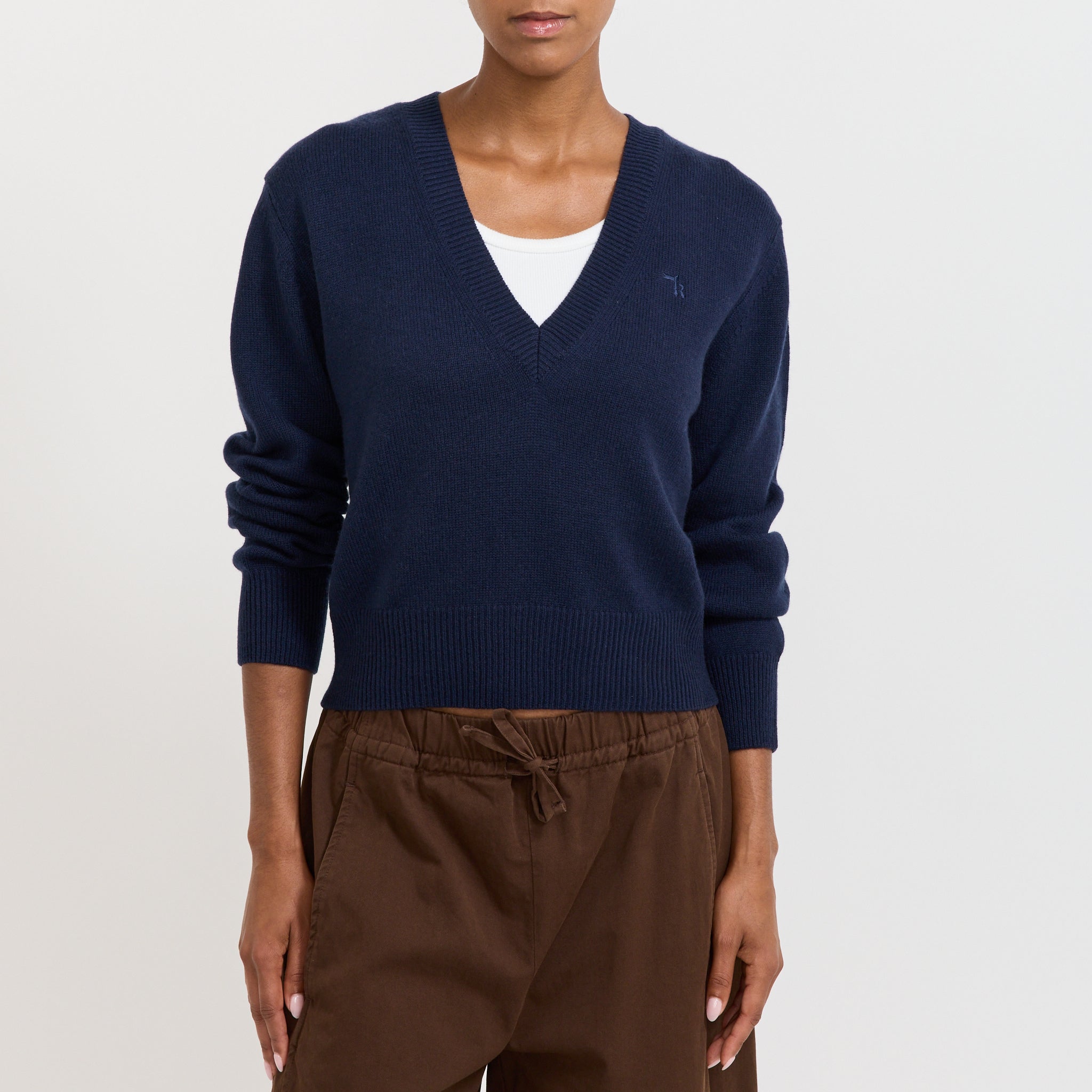 Karen Walker | Colette Sweater Navy | Maplestore