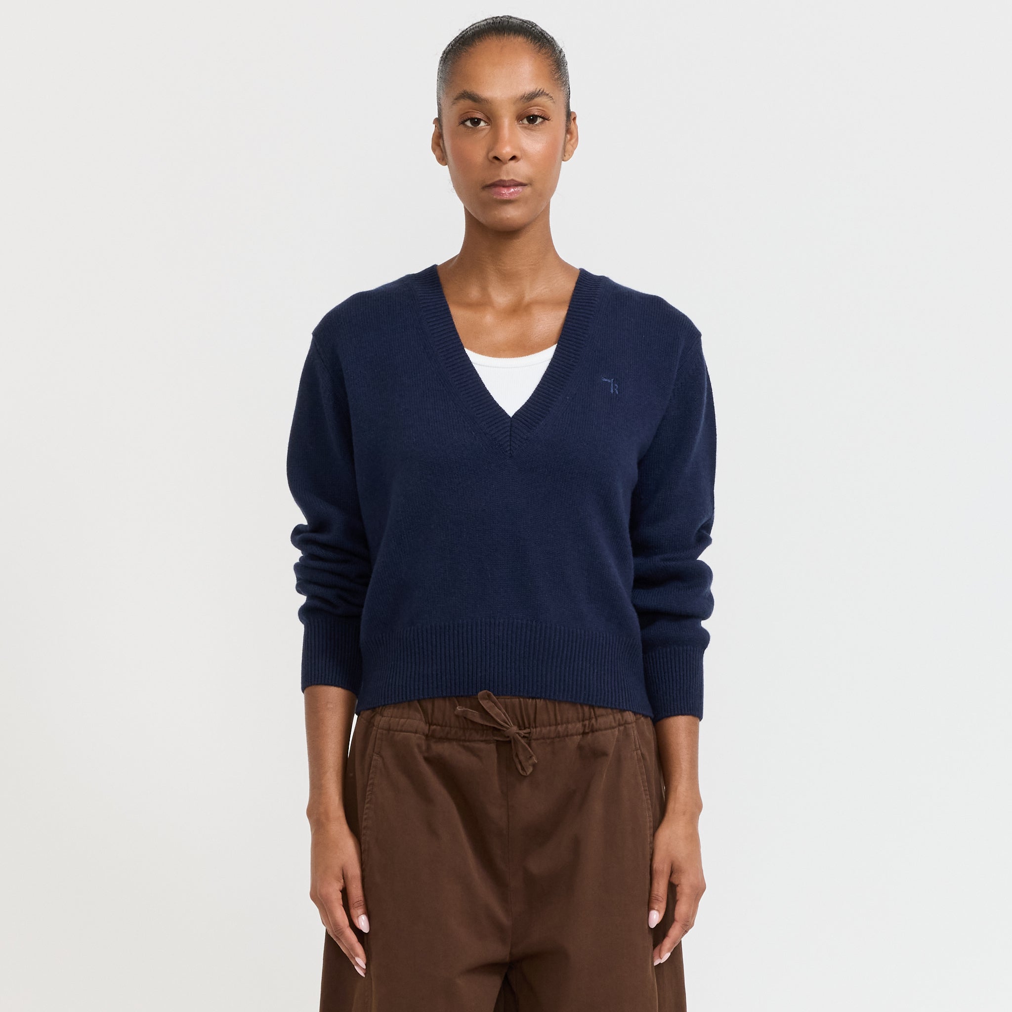 Karen Walker | Colette Sweater Navy | Maplestore