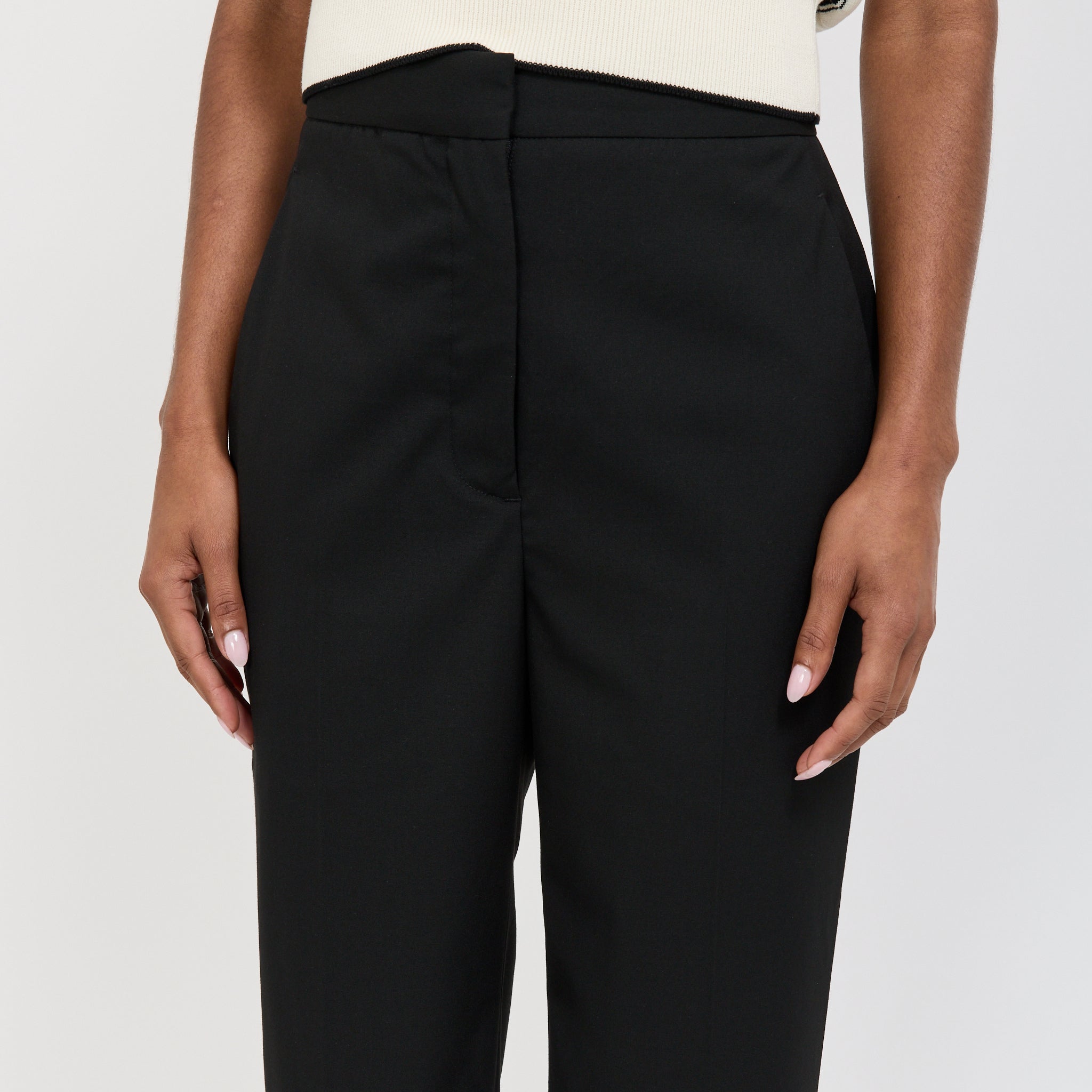 Karen Walker | Dark Matter Trousers Everyday Suiting Black | Maplestore