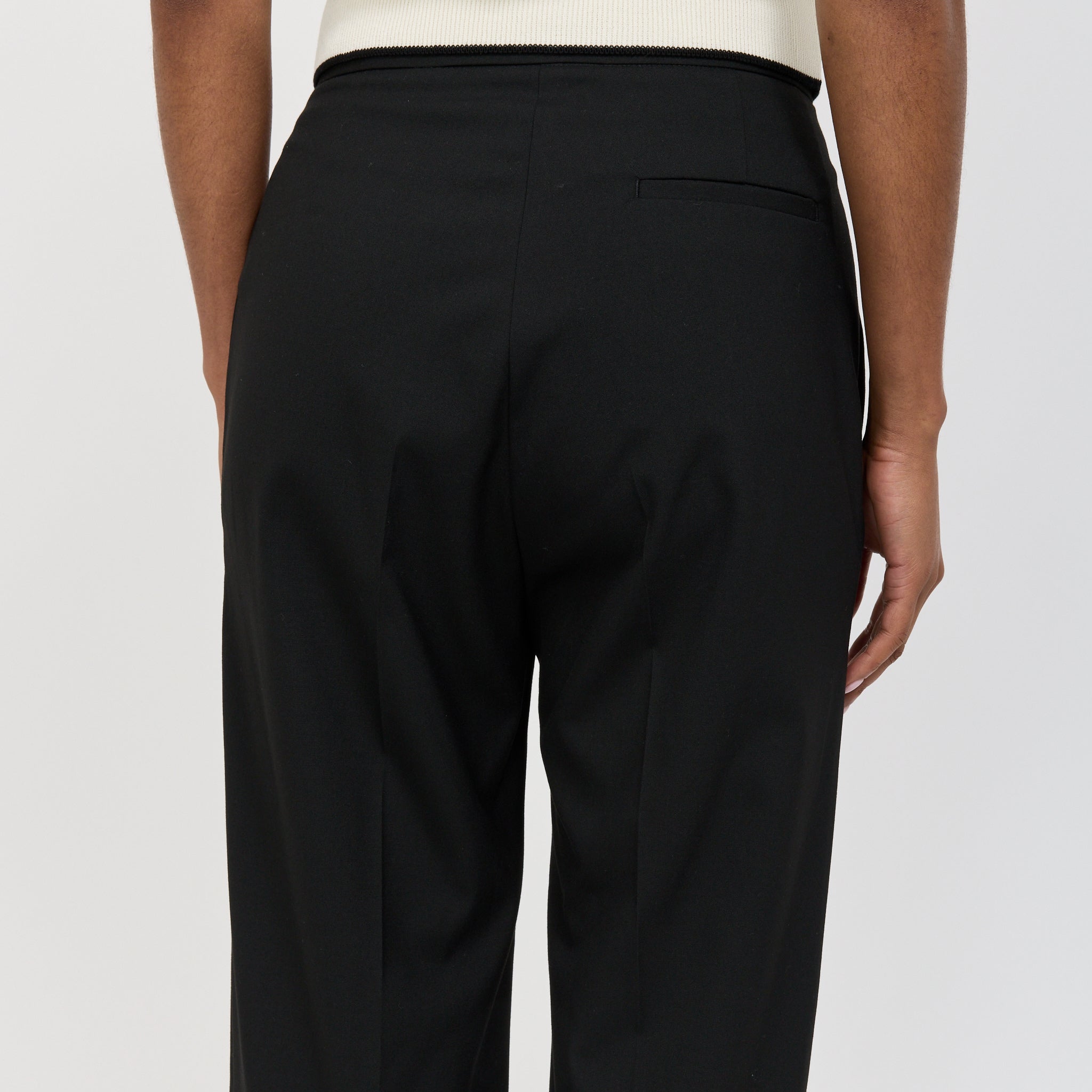 Karen Walker | Dark Matter Trousers Everyday Suiting Black | Maplestore