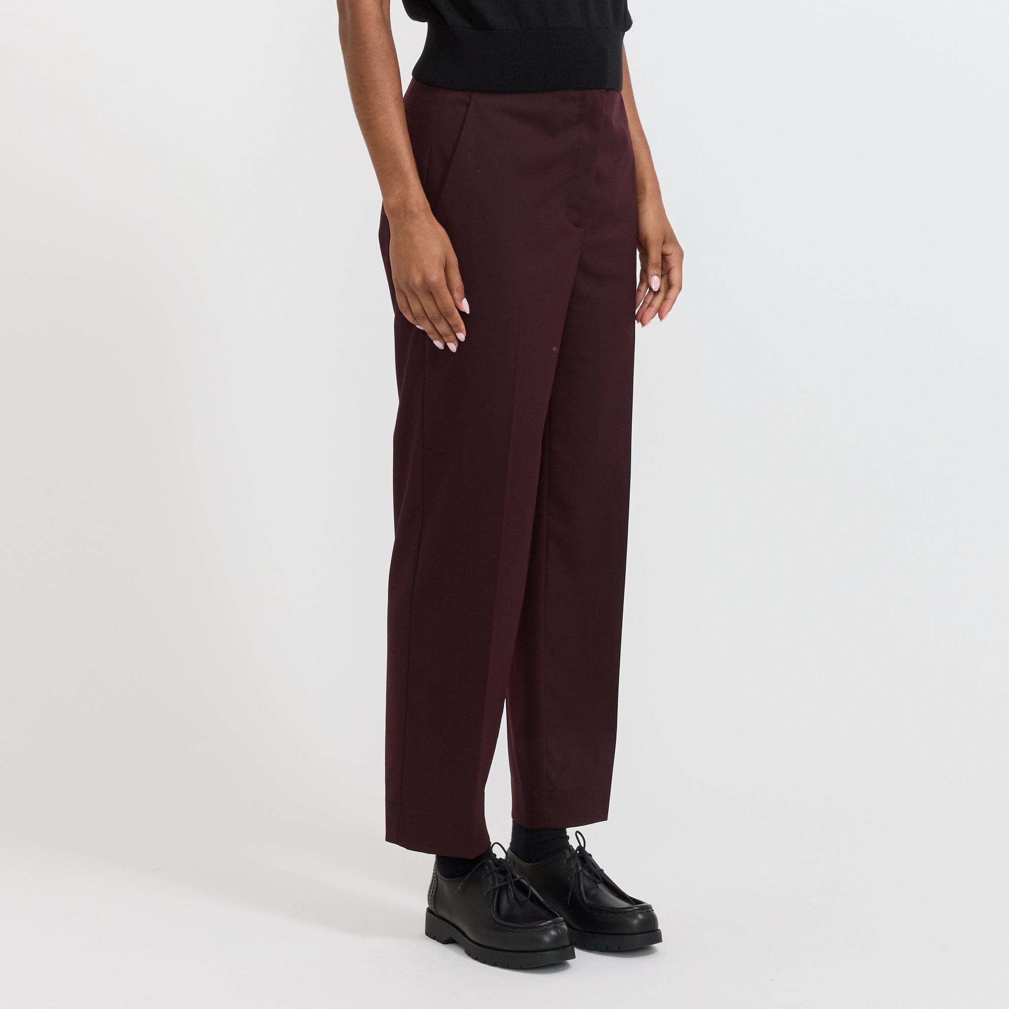 Karen Walker | Dark Matter Trousers Everyday Suiting Plum | Maplestore