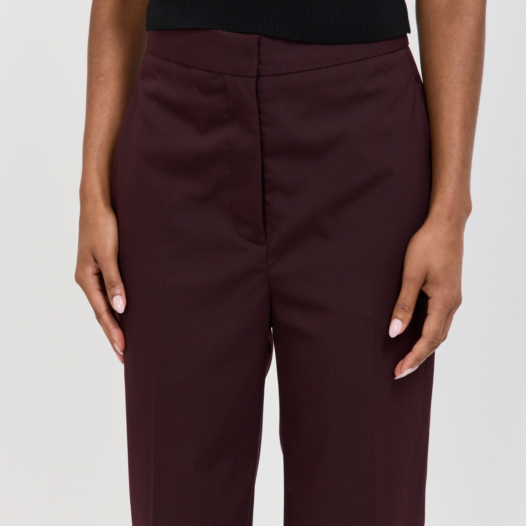 Karen Walker | Dark Matter Trousers Everyday Suiting Plum | Maplestore
