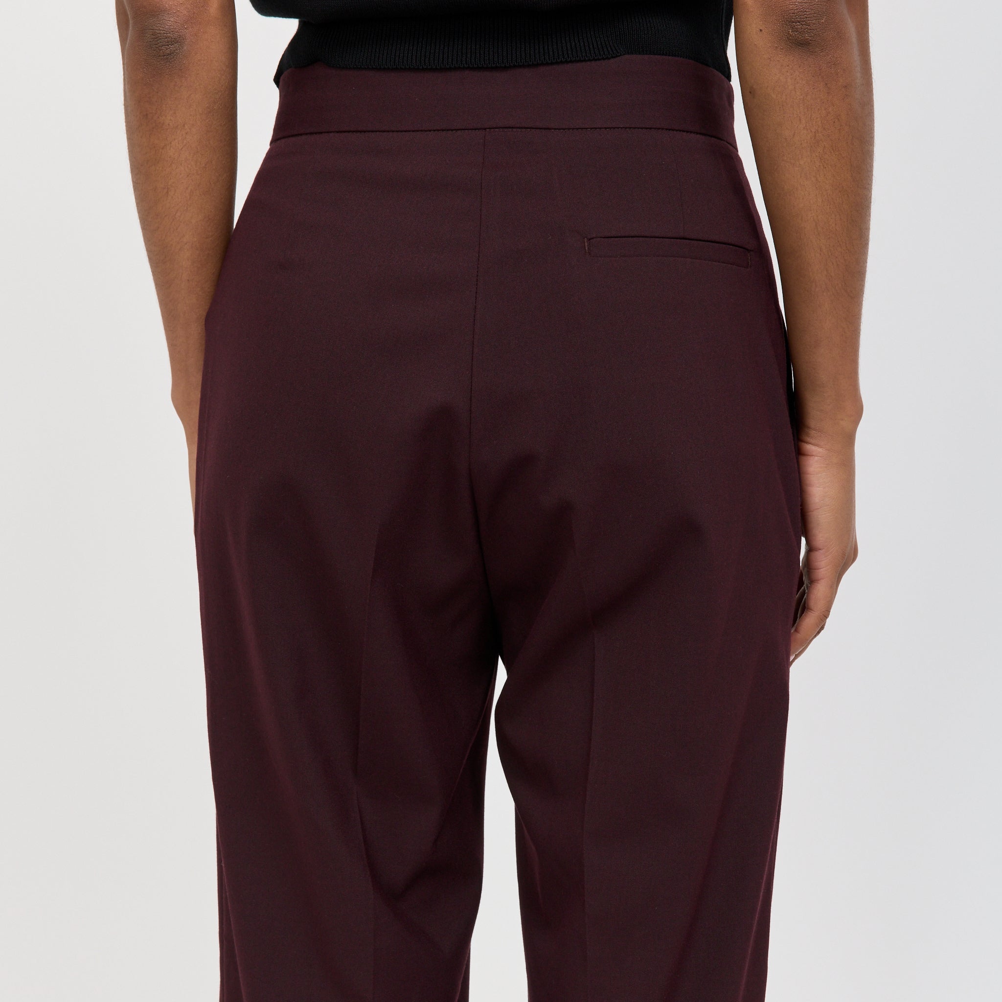 Karen Walker | Dark Matter Trousers Everyday Suiting Plum | Maplestore