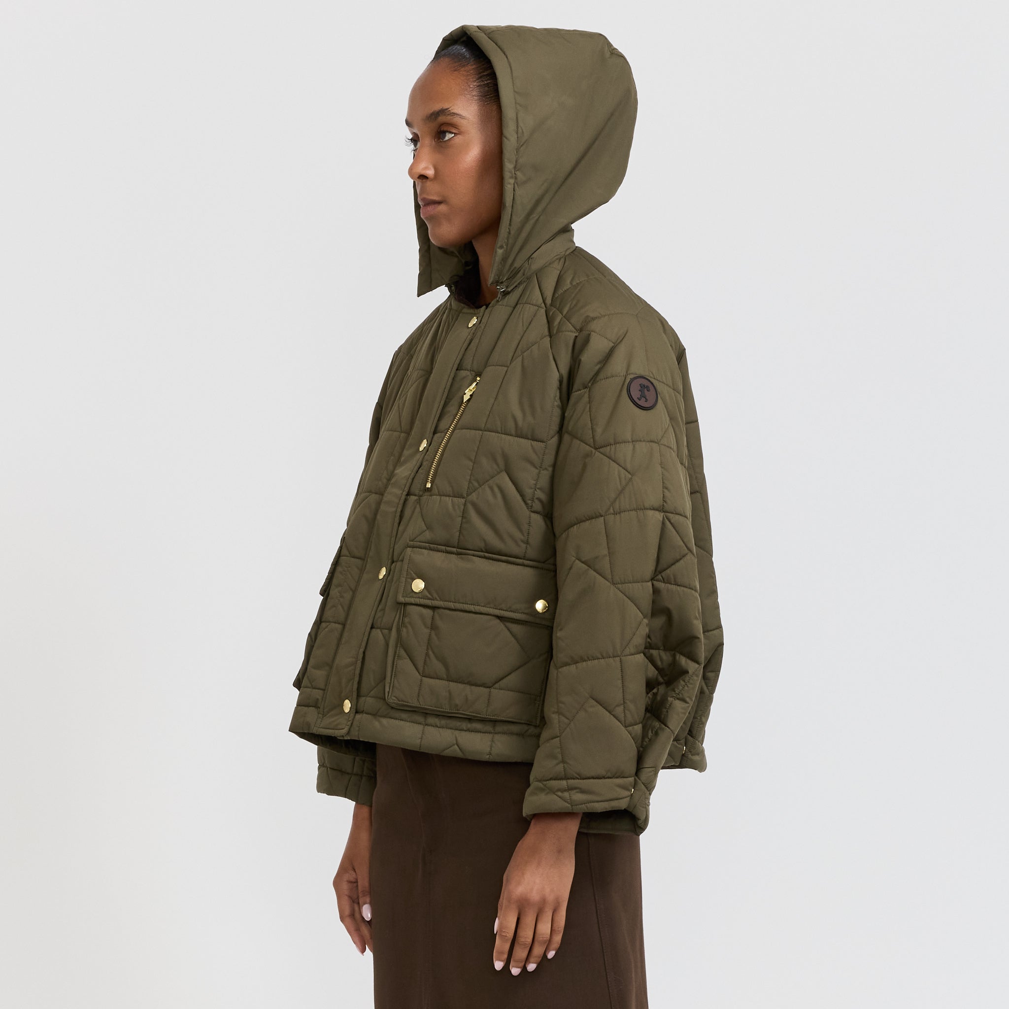 Karen Walker | Harvest Jacket Dark Olive | Maplestore