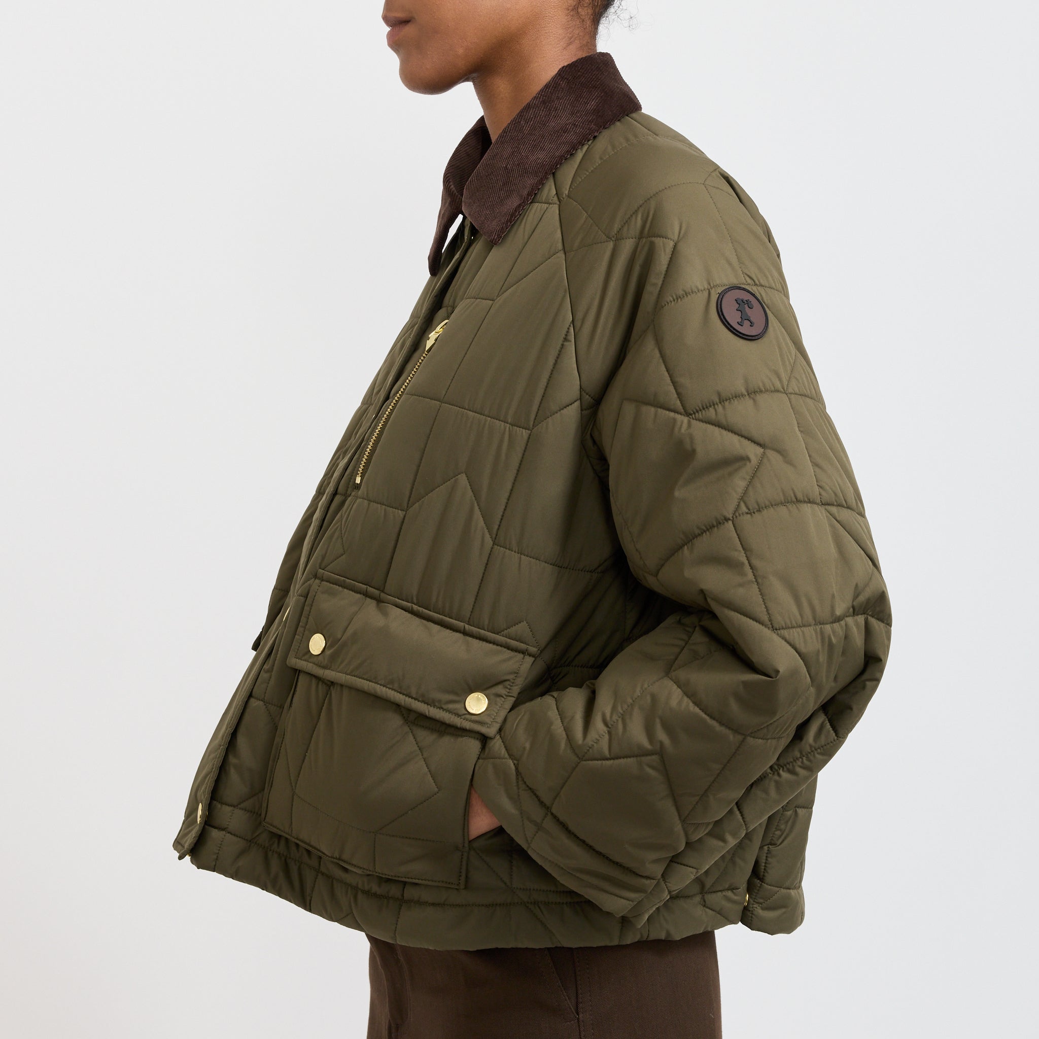 Karen Walker | Harvest Jacket Dark Olive | Maplestore