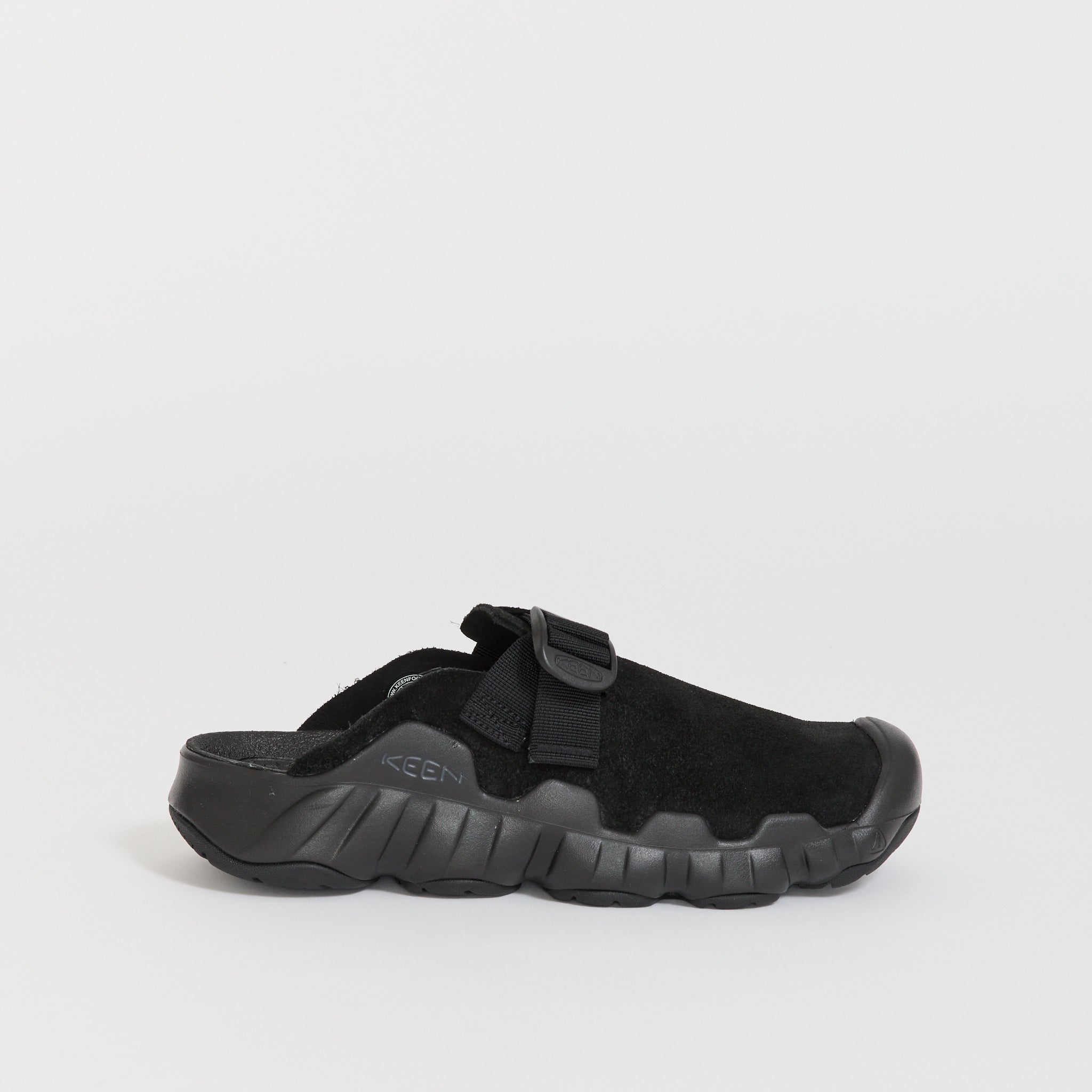 Hyperport Clog Leather Black/Black | Keen Men's Footwear | Maplestore