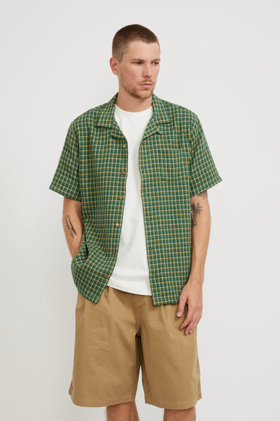 Kestin | Crammond Shirt Green Check | Maplestore