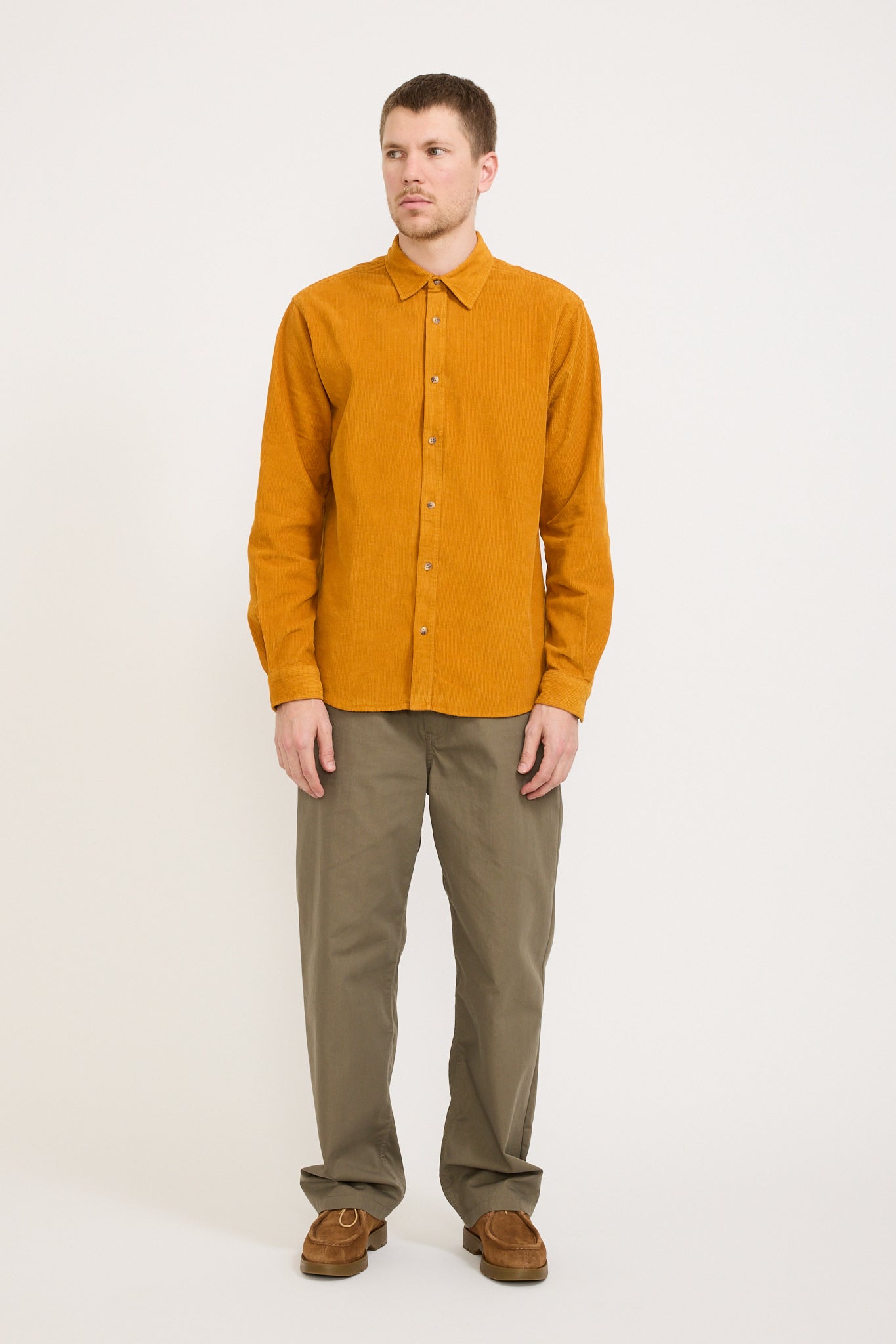 Kestin | Dirleton Shirt Saffron | Maplestore