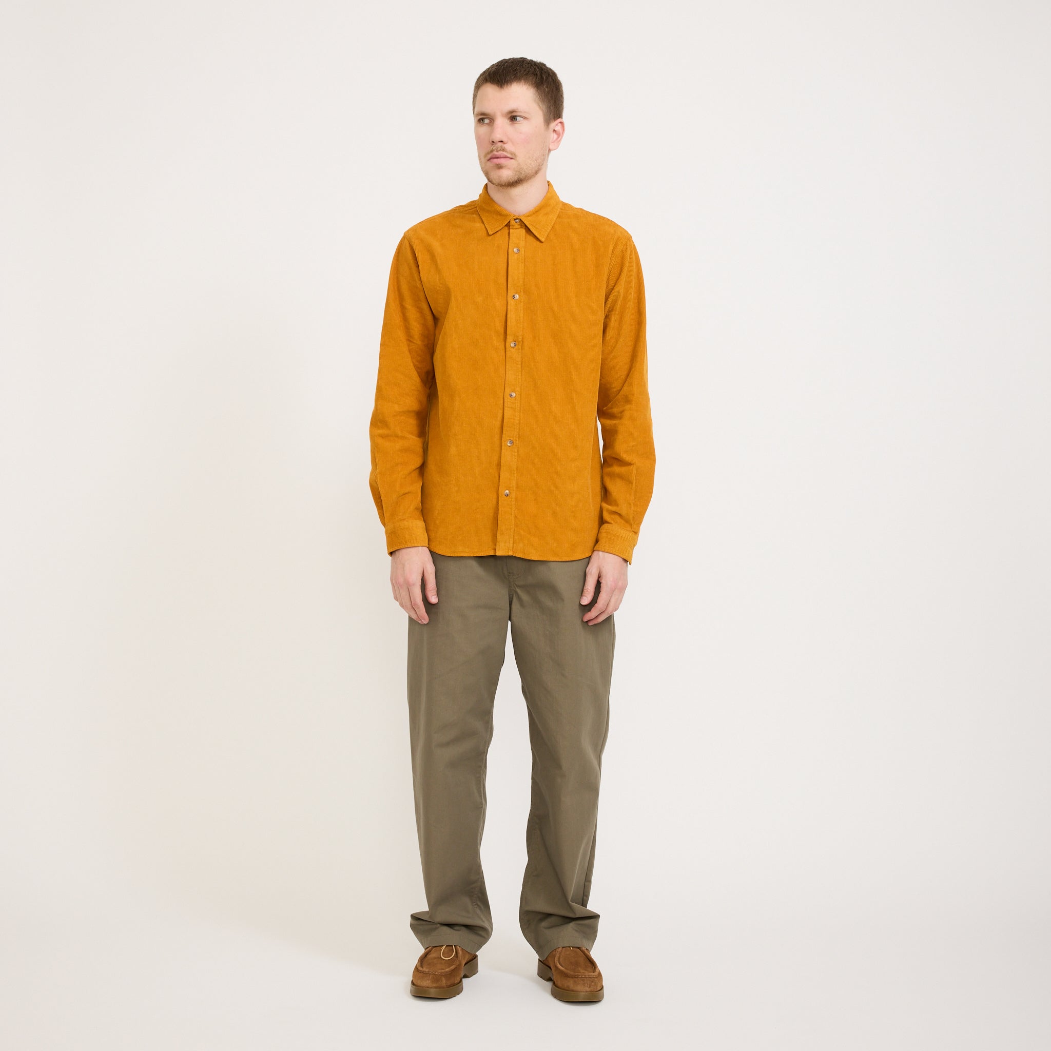 Kestin | Dirleton Shirt Saffron | Maplestore