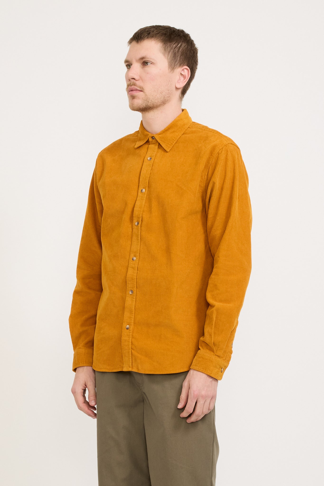 Kestin | Dirleton Shirt Saffron | Maplestore