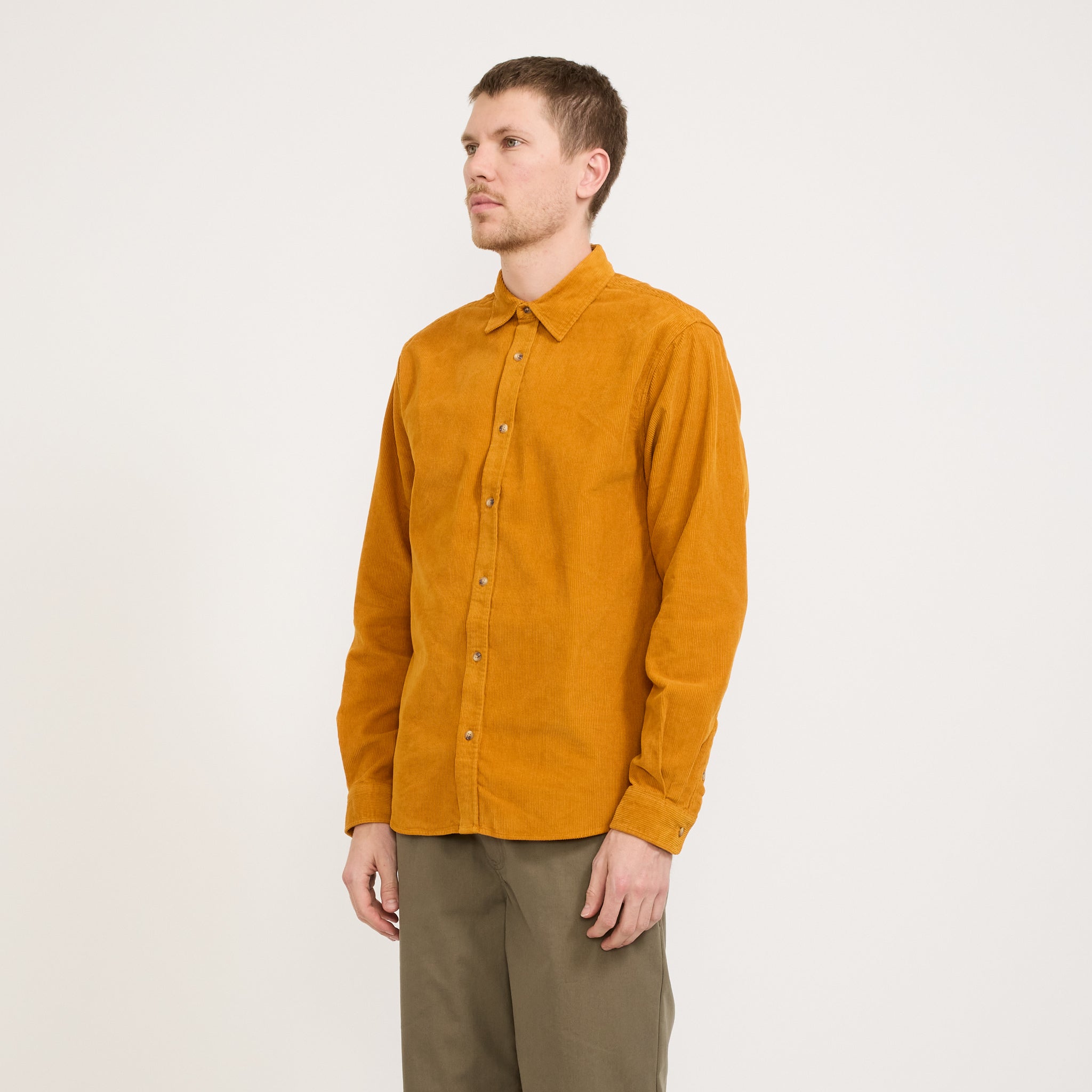 Kestin | Dirleton Shirt Saffron | Maplestore